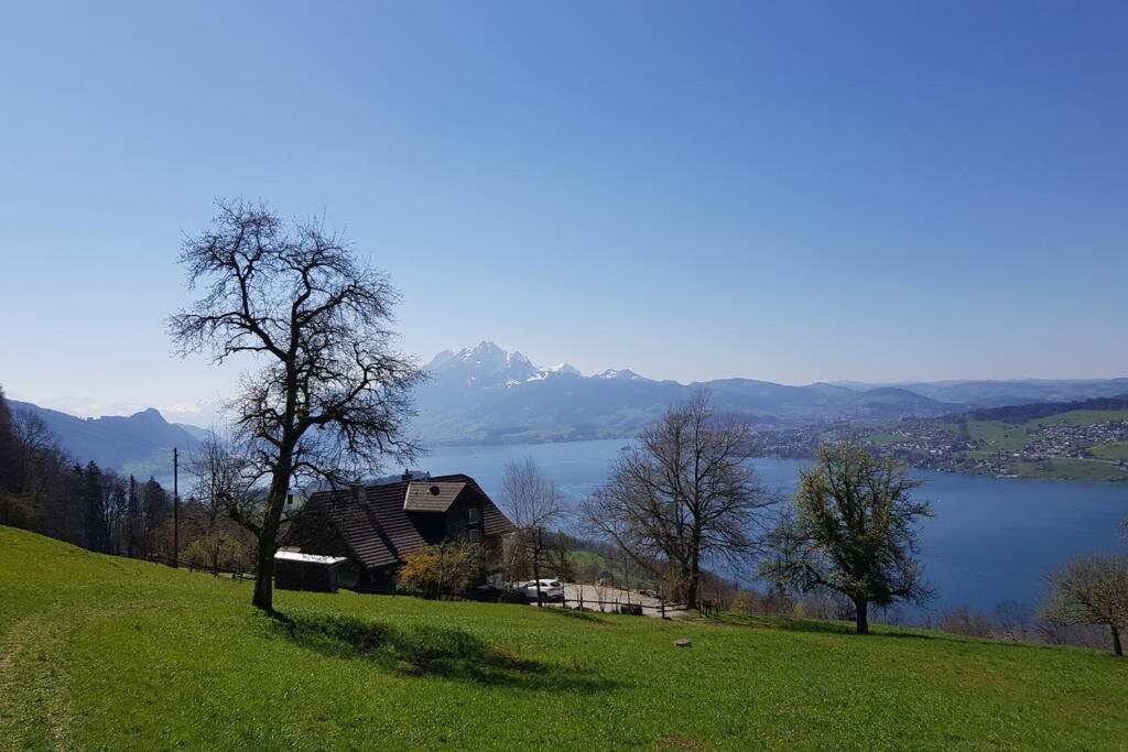 Bauernhaus mit Charme, Traumaussicht und Sauna