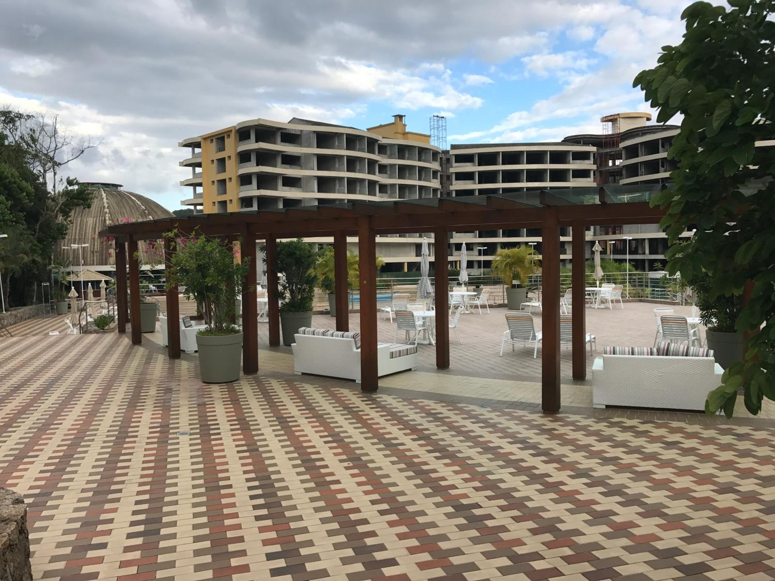 Casa de campo em resort com banheiras água termal