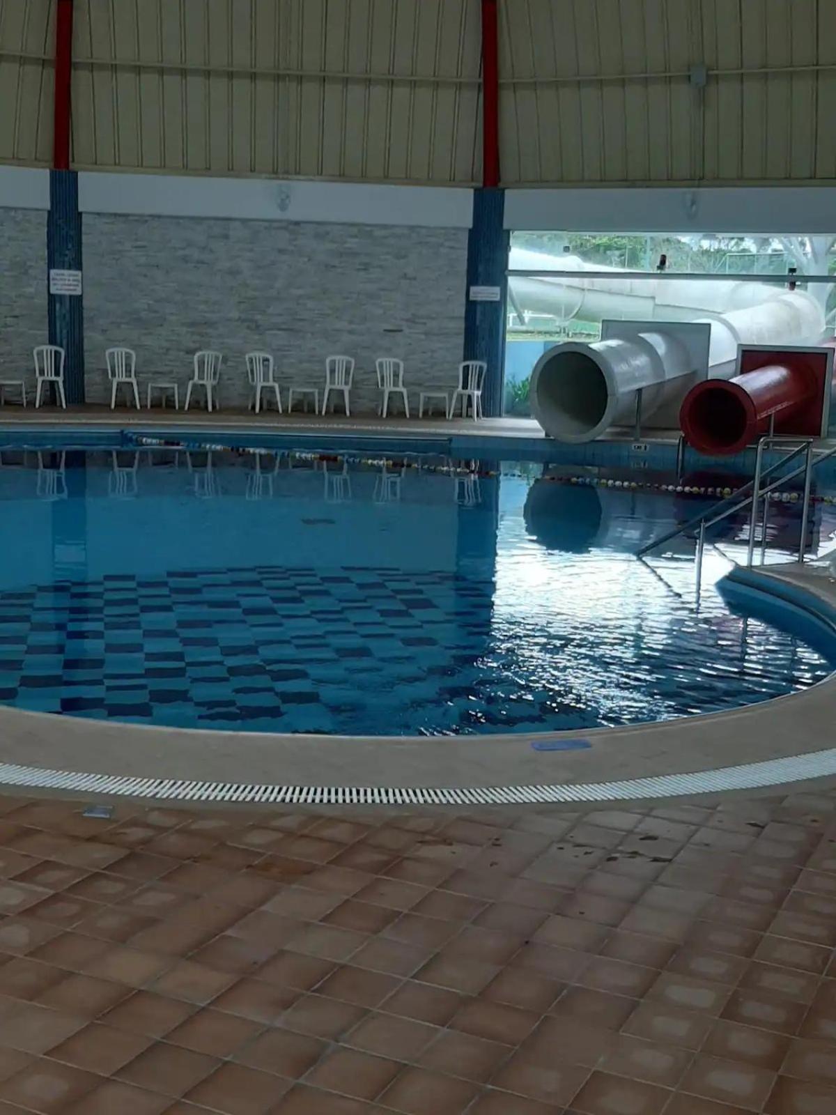 Casa de campo em resort com banheiras água termal