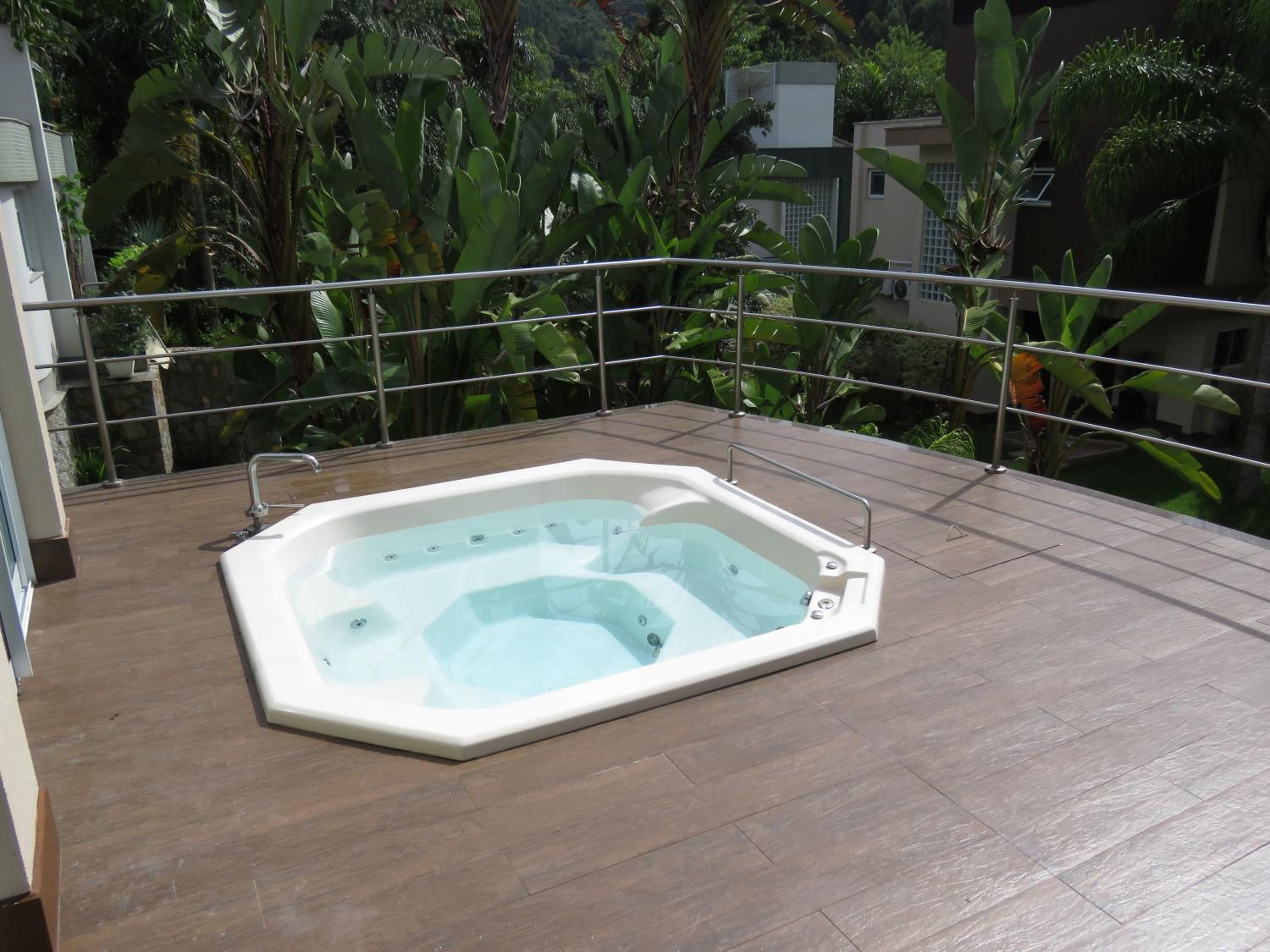 Casa de campo em resort com banheiras água termal