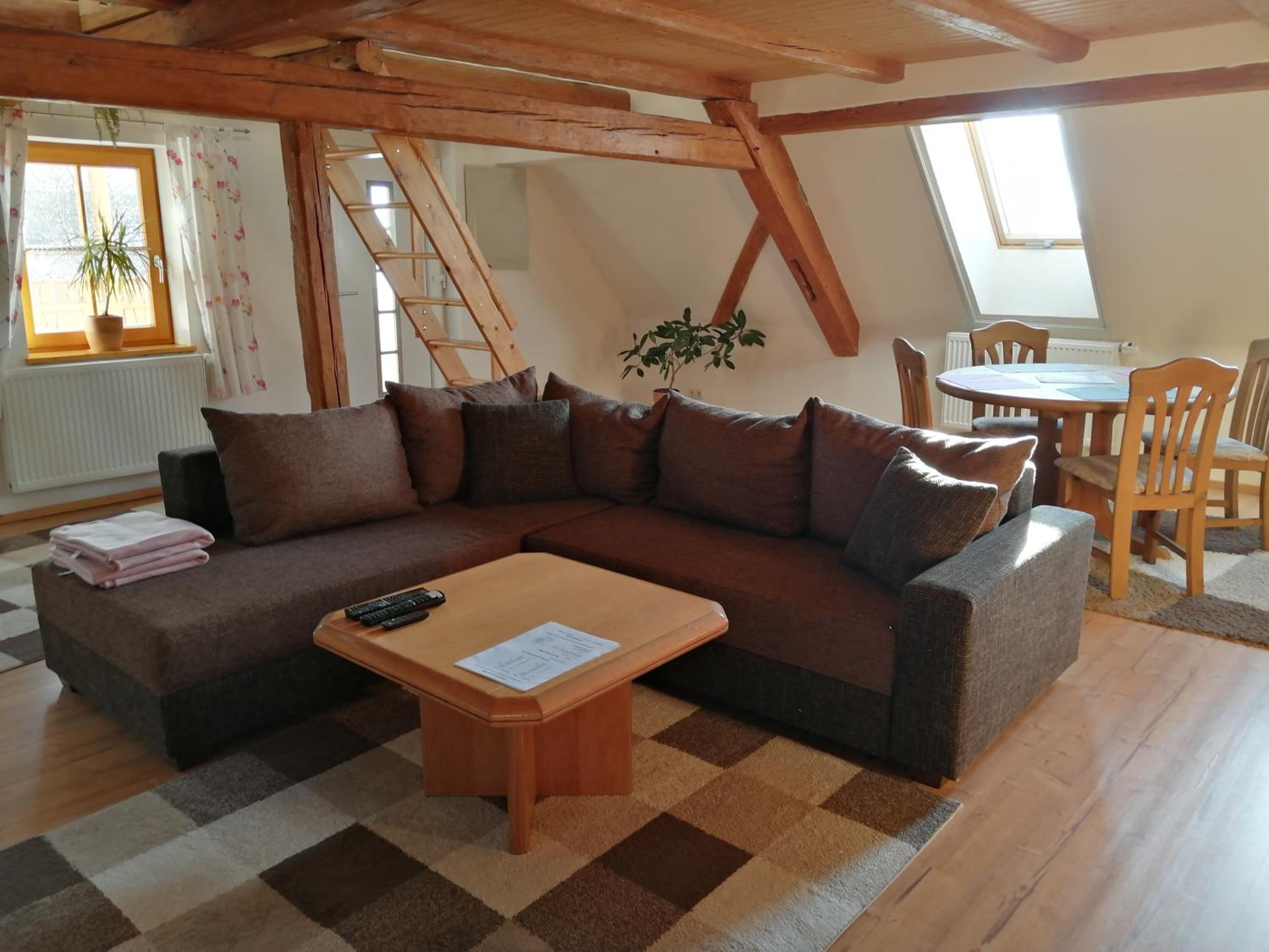 Ferienwohnung mit Charme und Blick auf Dinkelsbühl