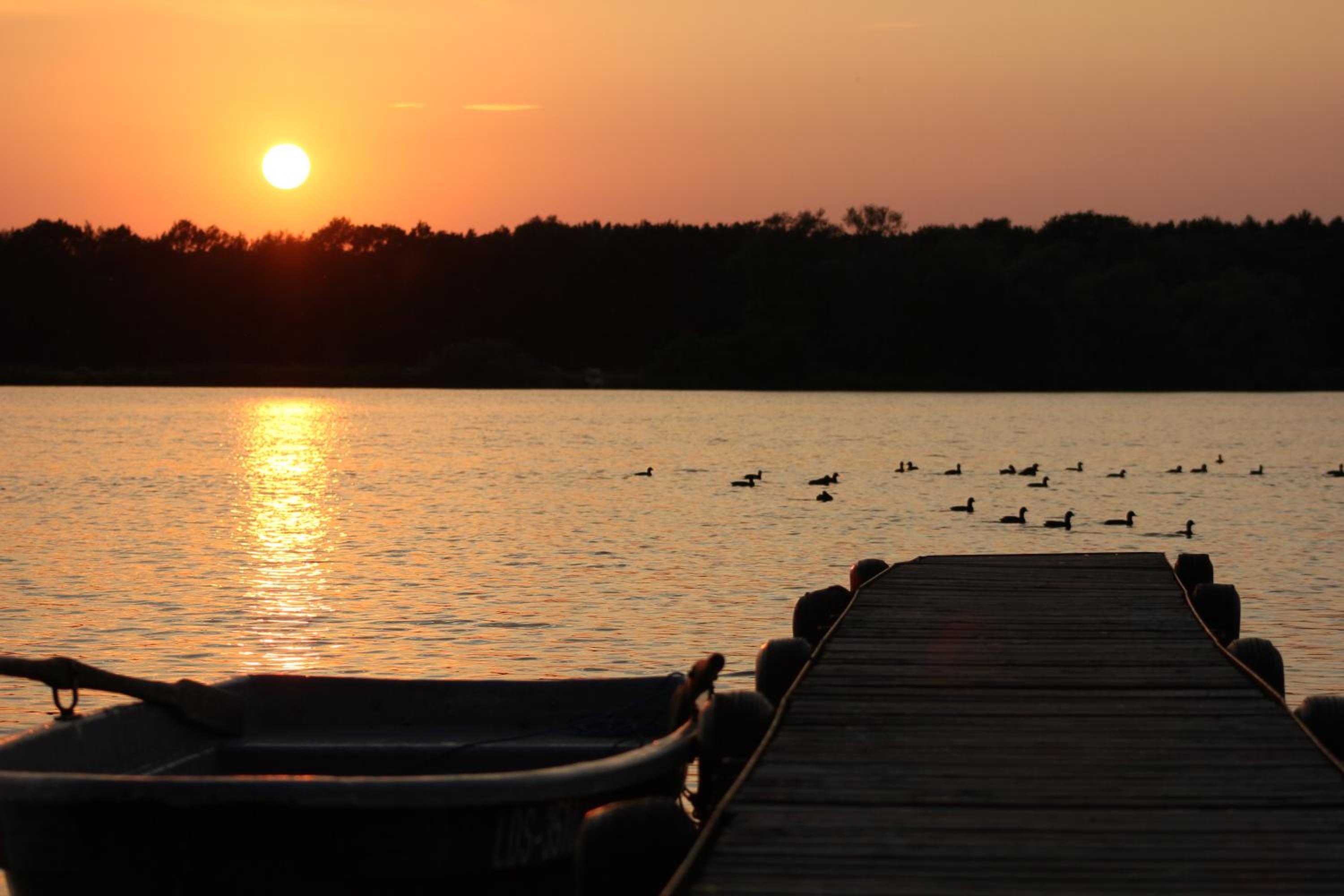 Spreewaldhäuser am See