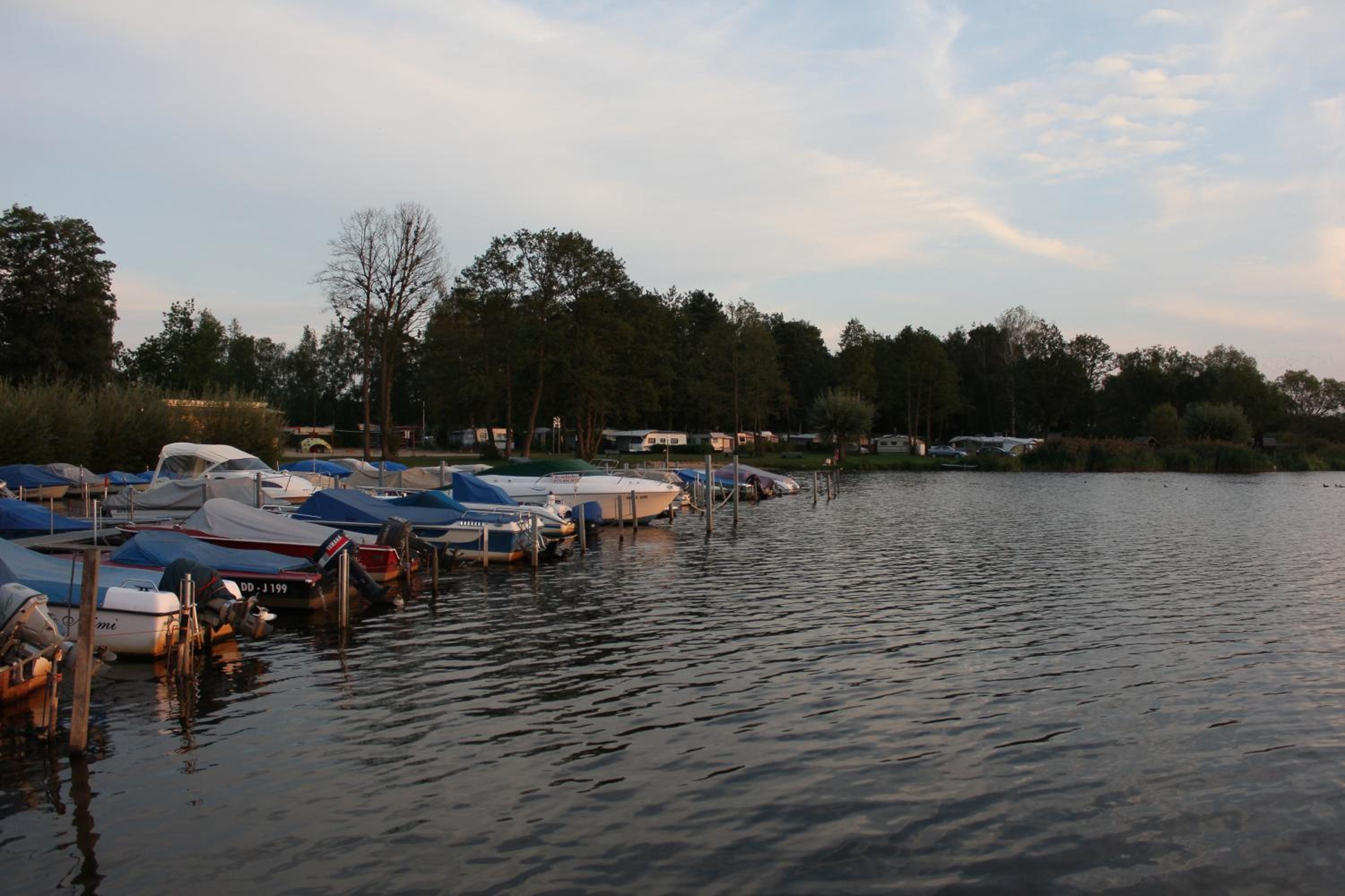 Spreewaldhäuser am See