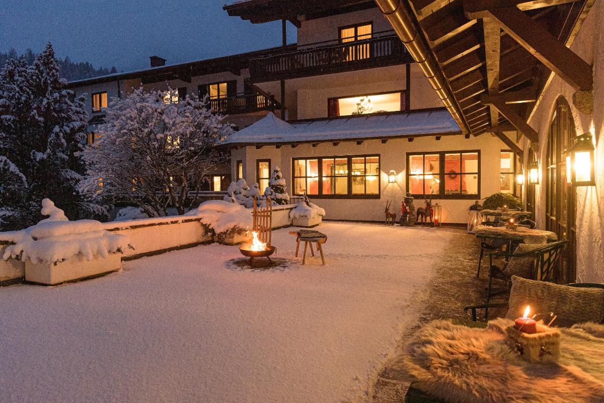 outdoor BBQ area