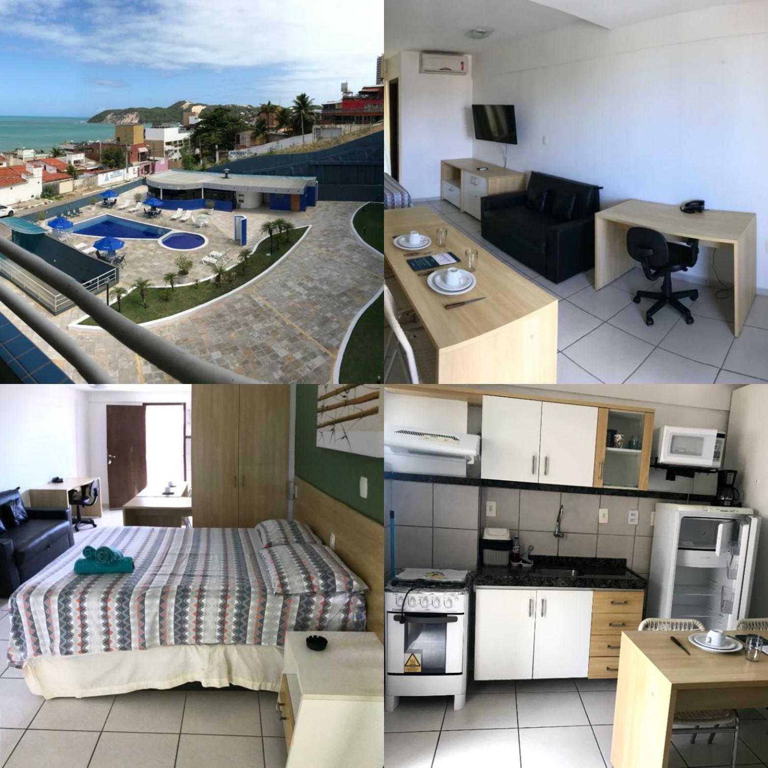 Flat no Terrazzo perto do mar