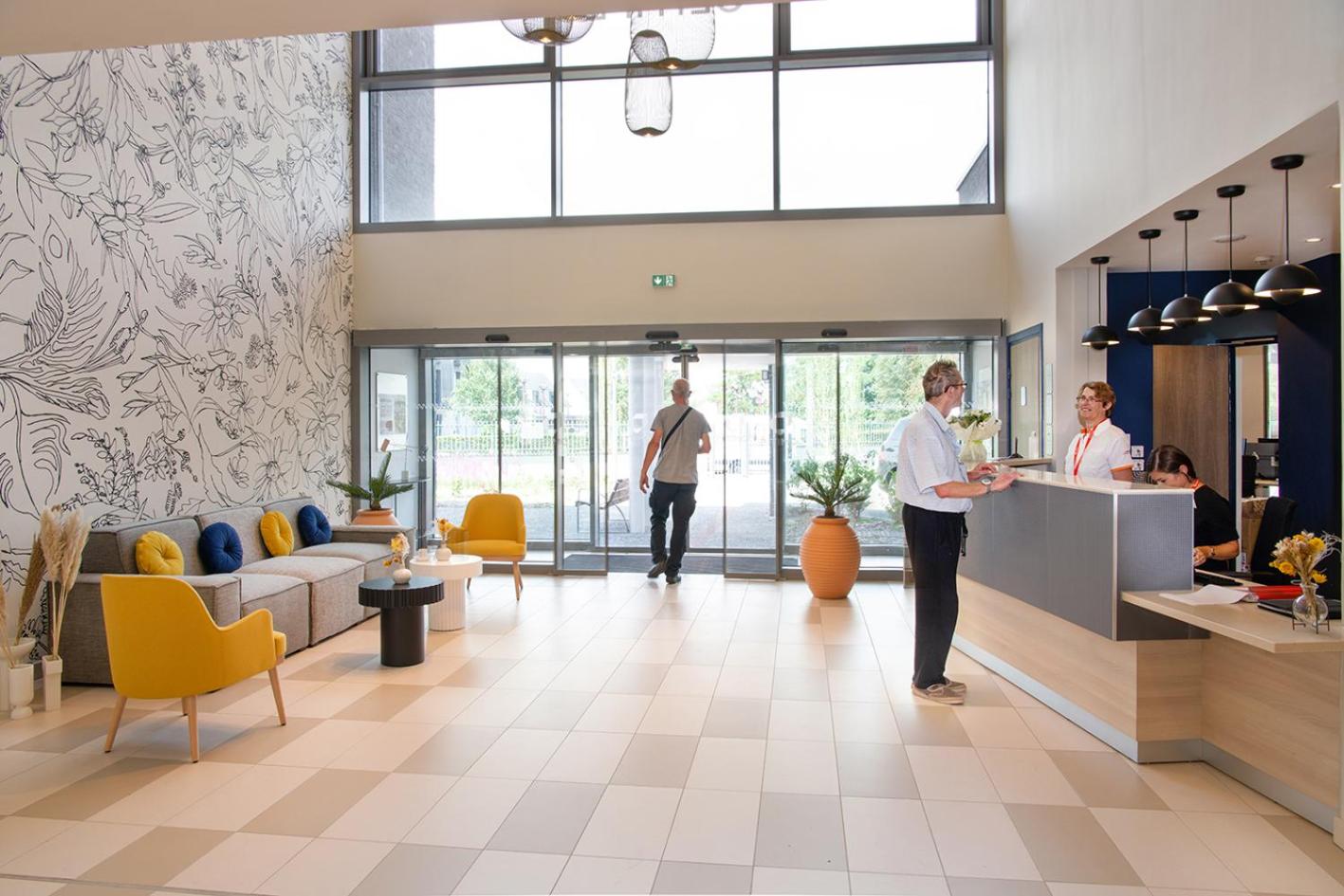 hotel reception