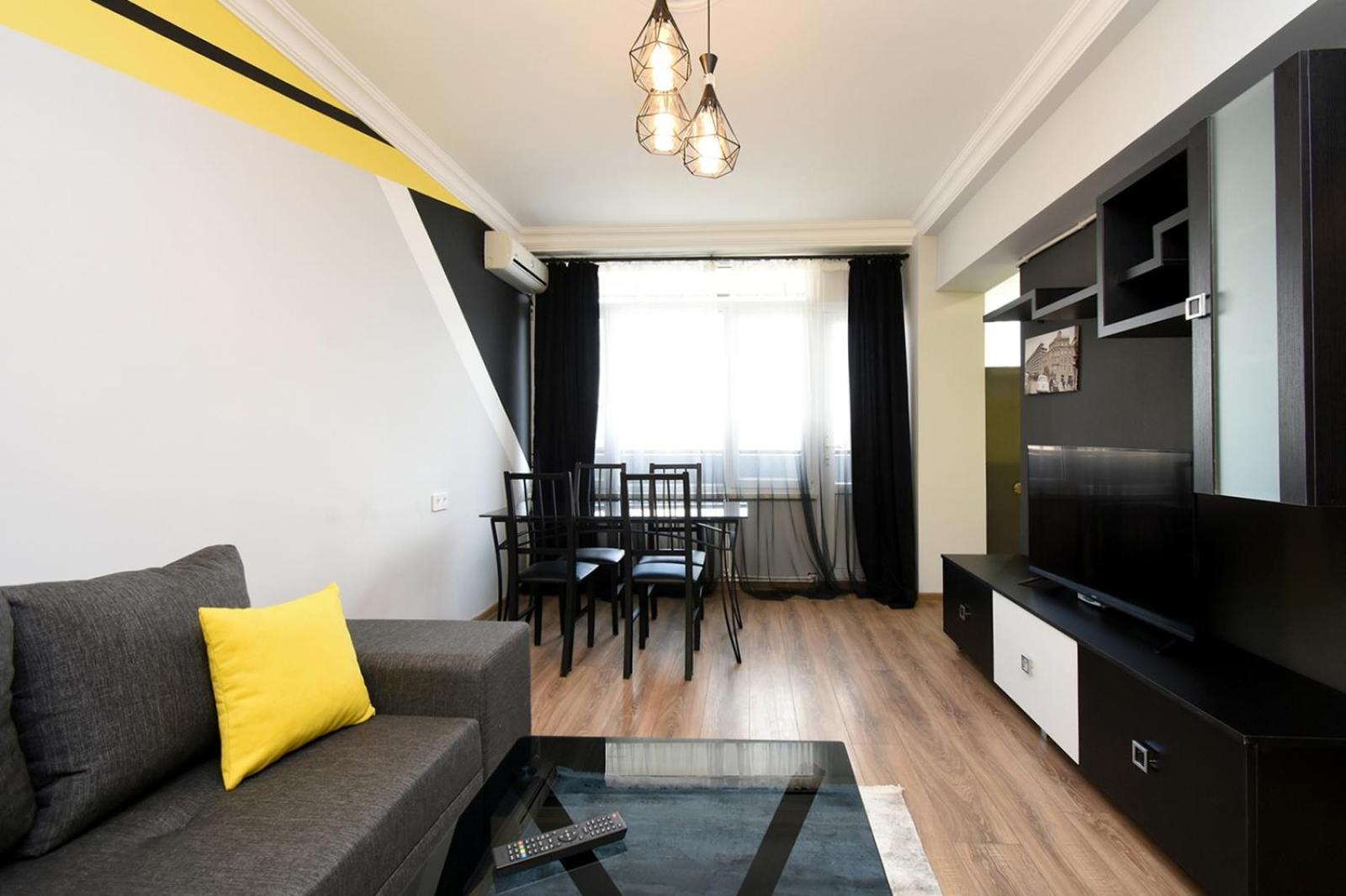 Positive apartment in center of Yerevan city