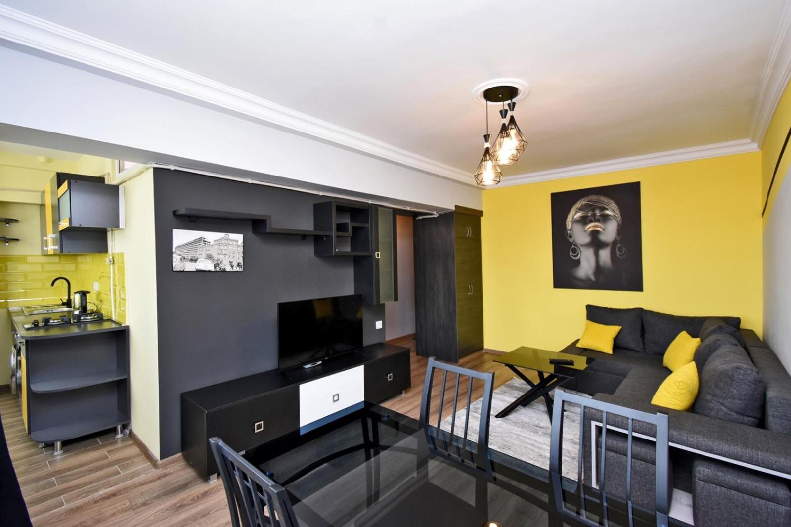 Positive apartment in center of Yerevan city