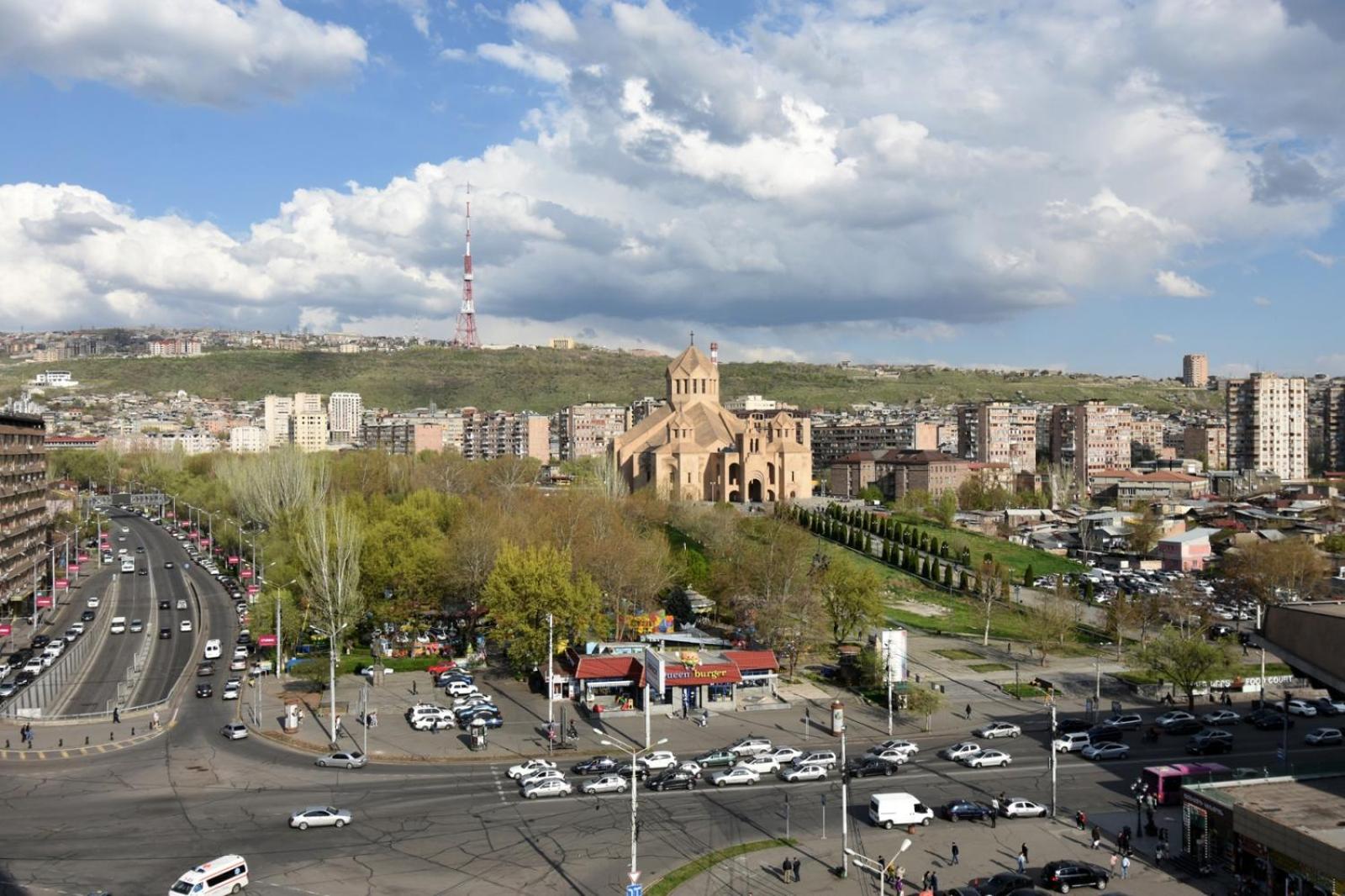 Positive apartment in center of Yerevan city