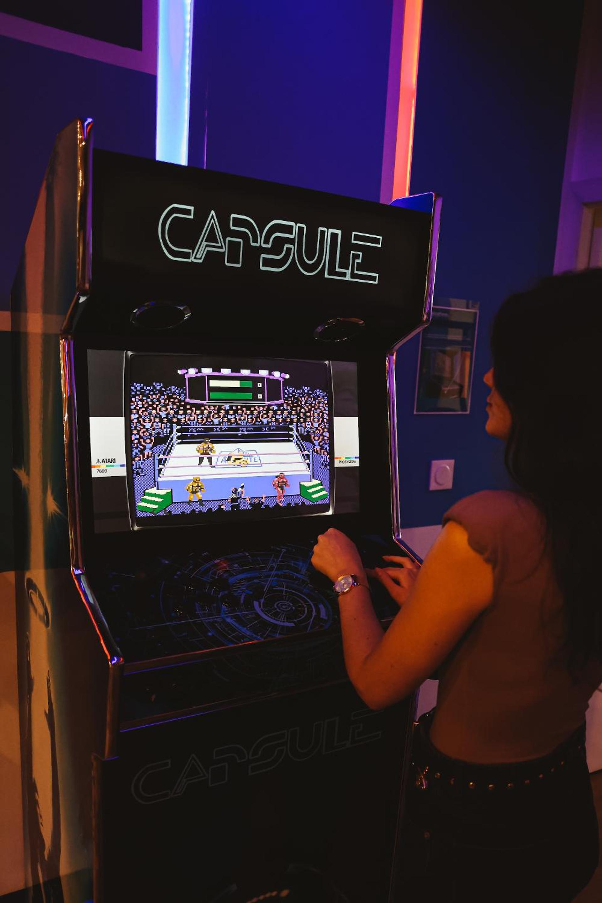 Capsule Gaming balnéo & billard & babyfoot & sauna 2 chambres view 4