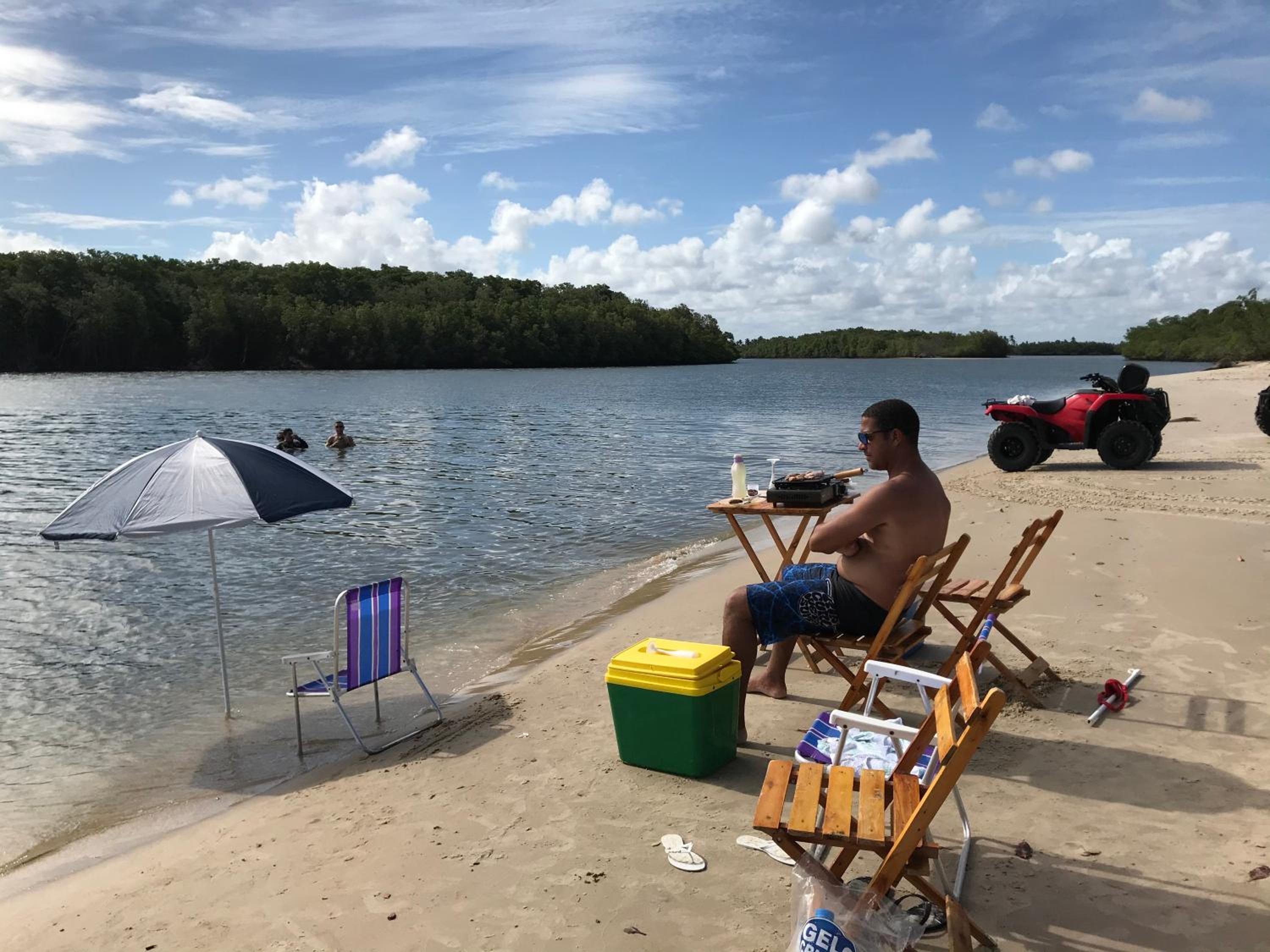 Villa das aguas-Praia do Saco-Proximo as lagoas dos Tambaquis e Mangue Seco