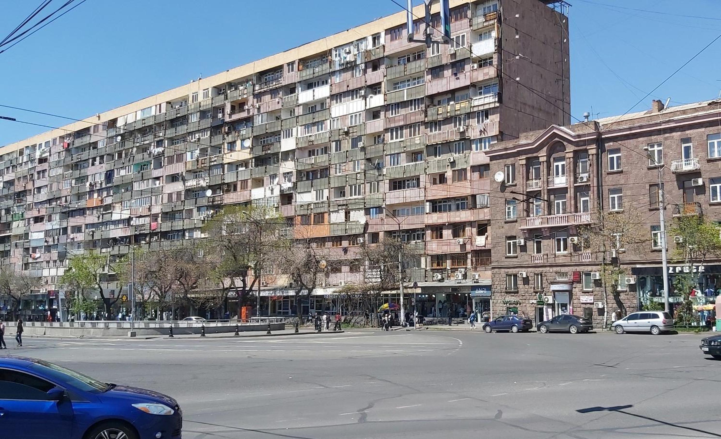 Positive apartment in center of Yerevan city