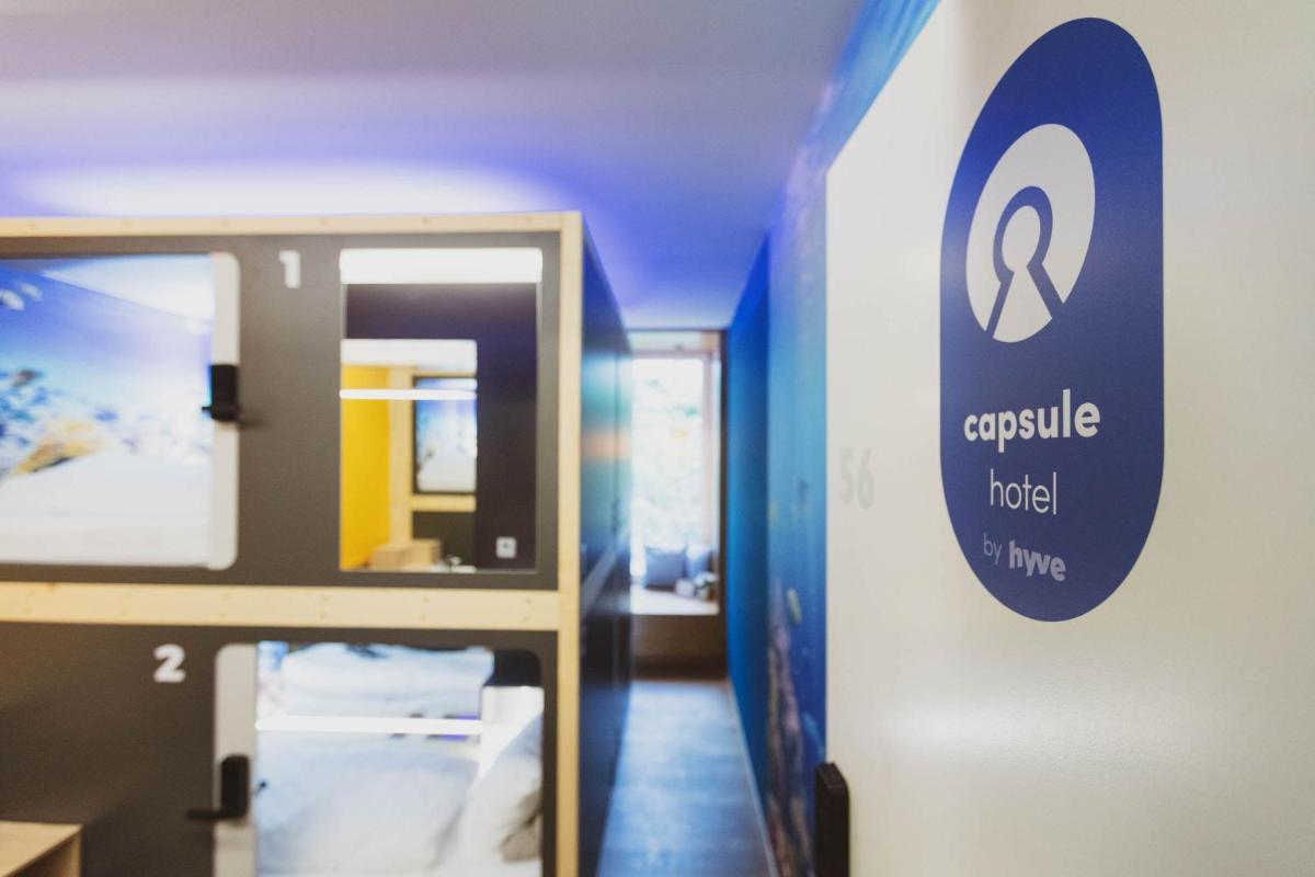 Capsule Hotel by Hyve Basel City view 2