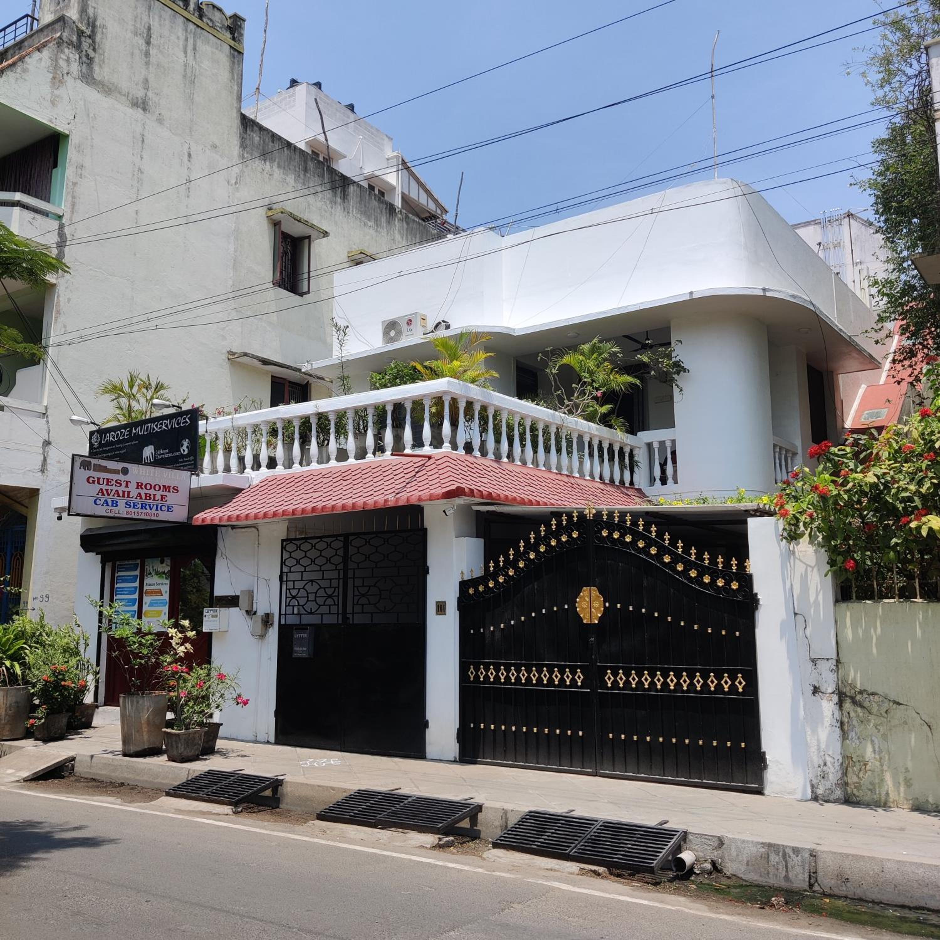 White Villa Guest House Pondicherry view 3