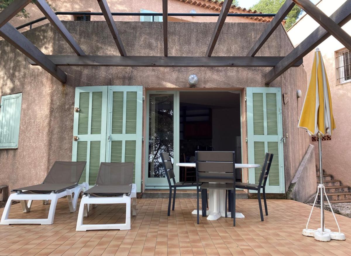 outdoor BBQ area