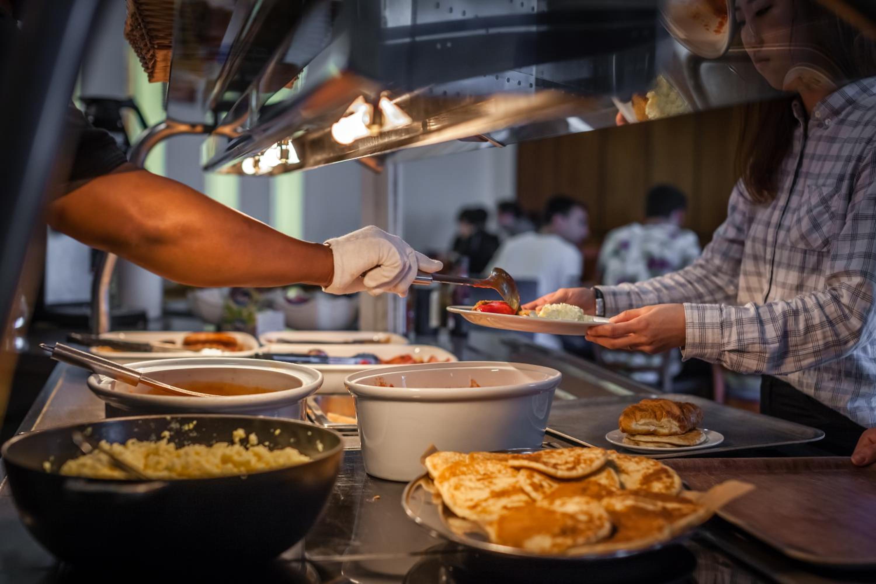 breakfast buffet