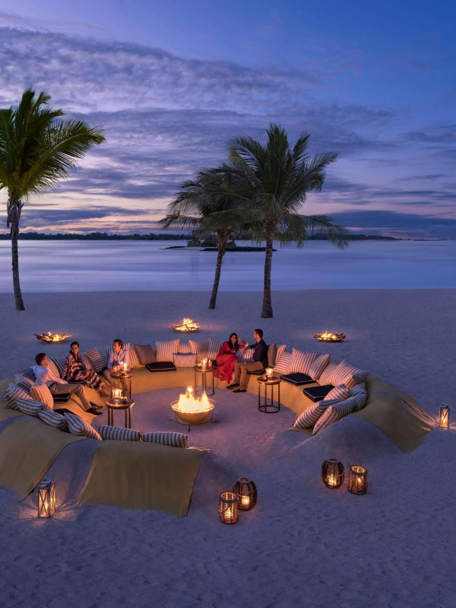 outdoor BBQ area