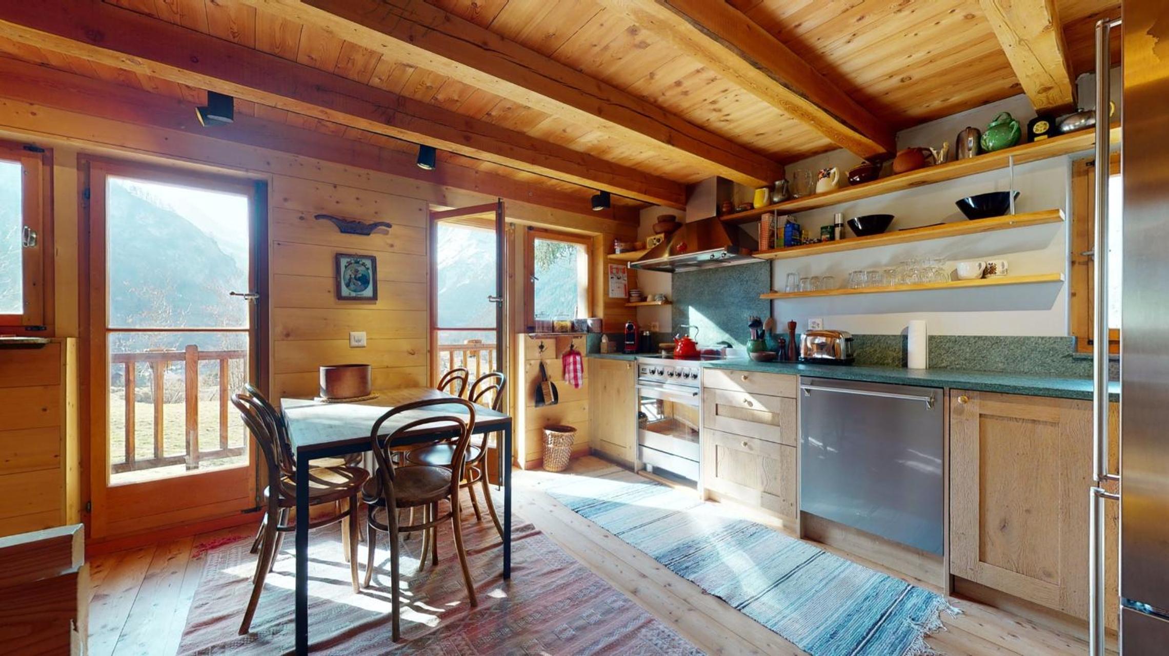 Idyllic chalet in Evolène, with view on the Dent Blanche and the mountains view 4
