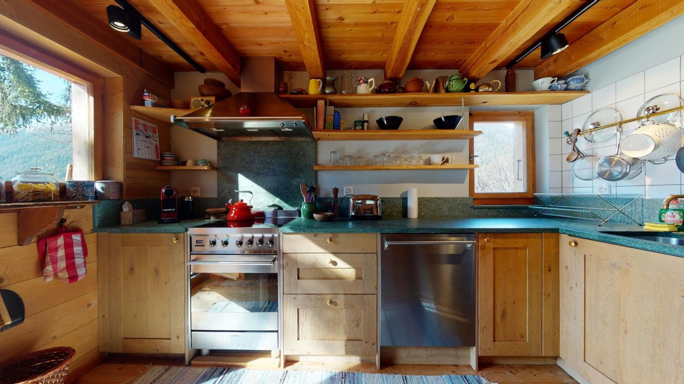 Idyllic chalet in Evolène, with view on the Dent Blanche and the mountains view 5
