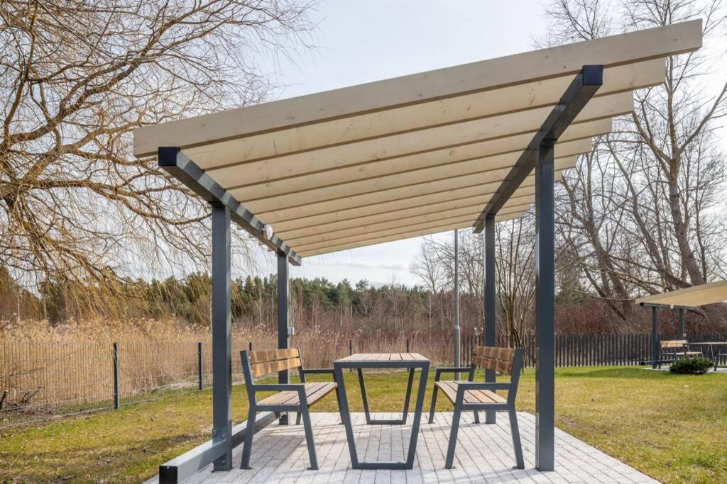 Live by the sea-apartment with river-view terrace at Gyvenu prie juros - Sventoji view 5
