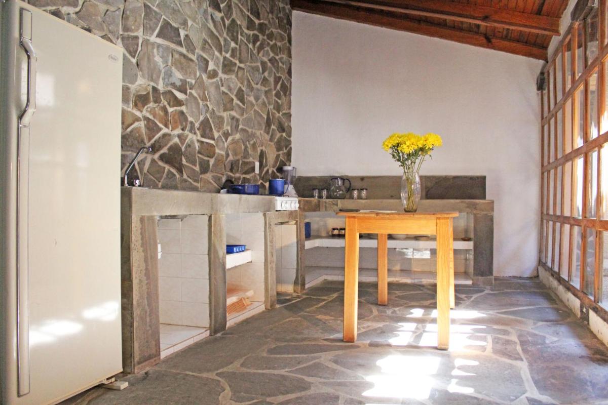 outdoor BBQ area