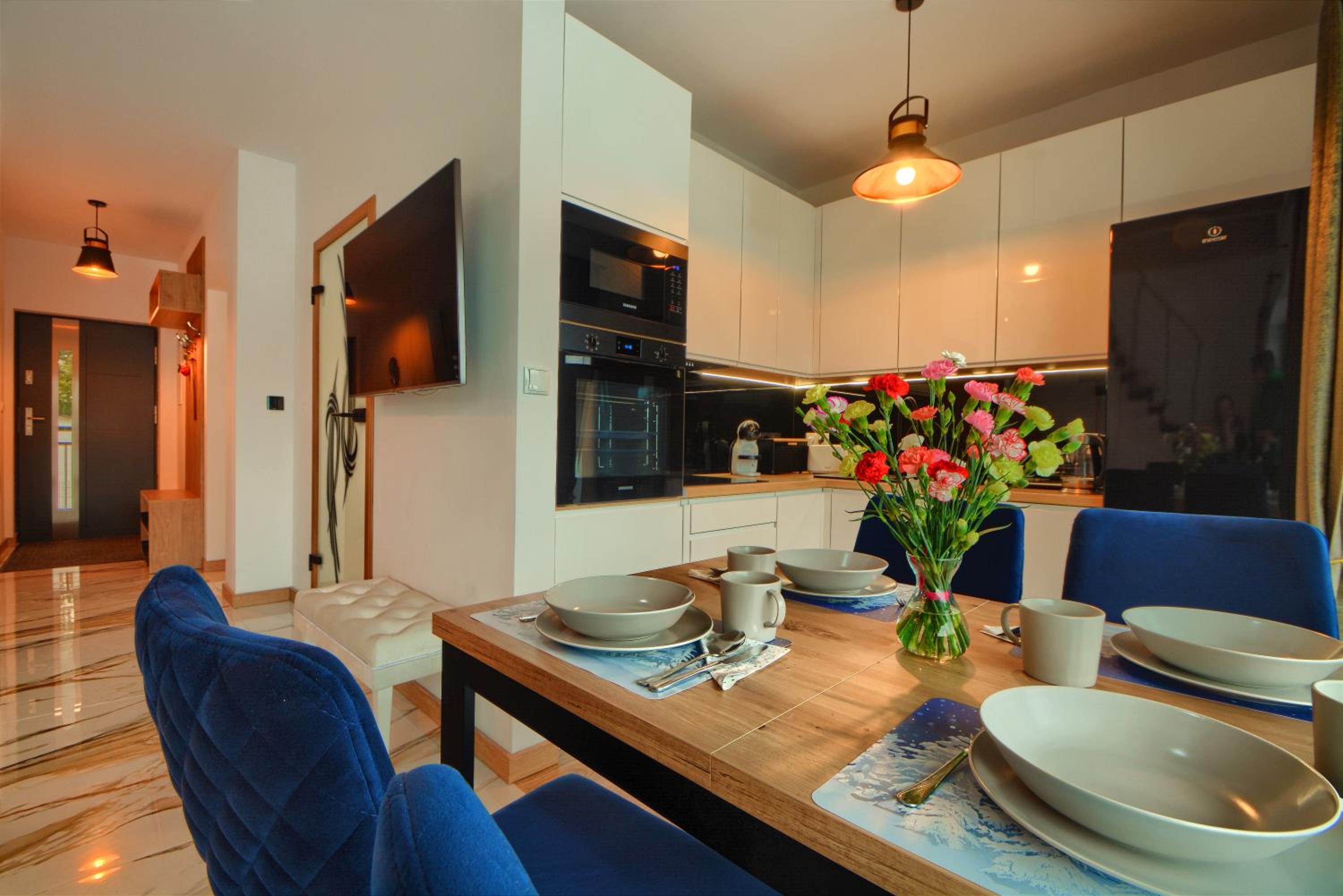 Apartament Marmurowy w Szczyrku z widokiem na góry z dostępem do sauny i jacuzzi, dwa miejsca parkingowe view 5