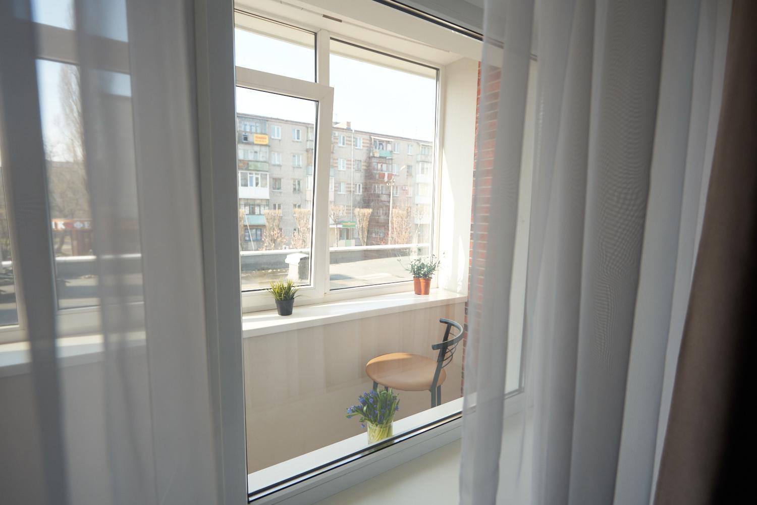 Apartment on Pobeda 4 with sauna