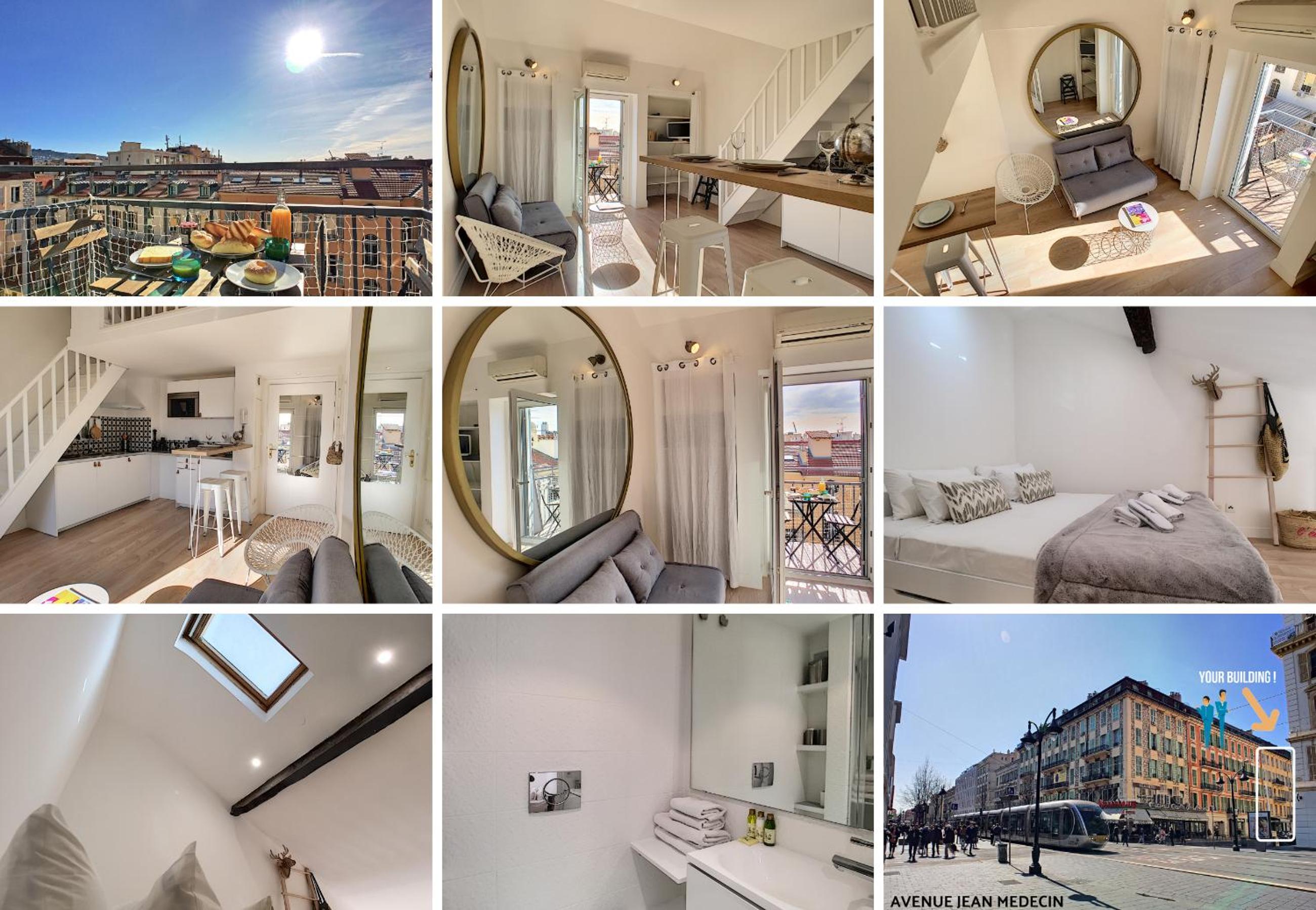 Nestor&Jeeves - DUPLEX MIROIR - Hyper center - Shopping area - Top floor