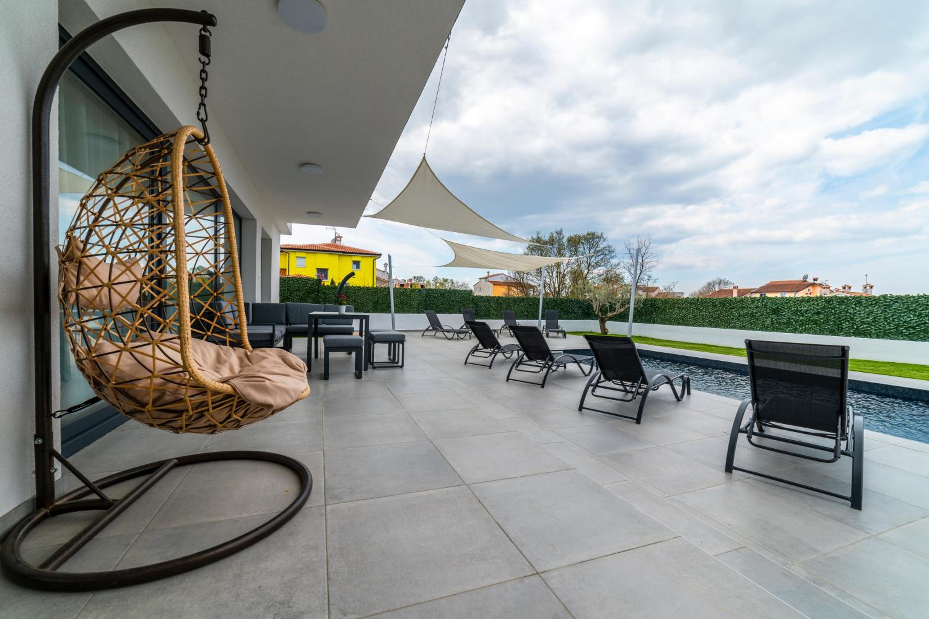 Villa Piante - Pool, Whirlpool view 3