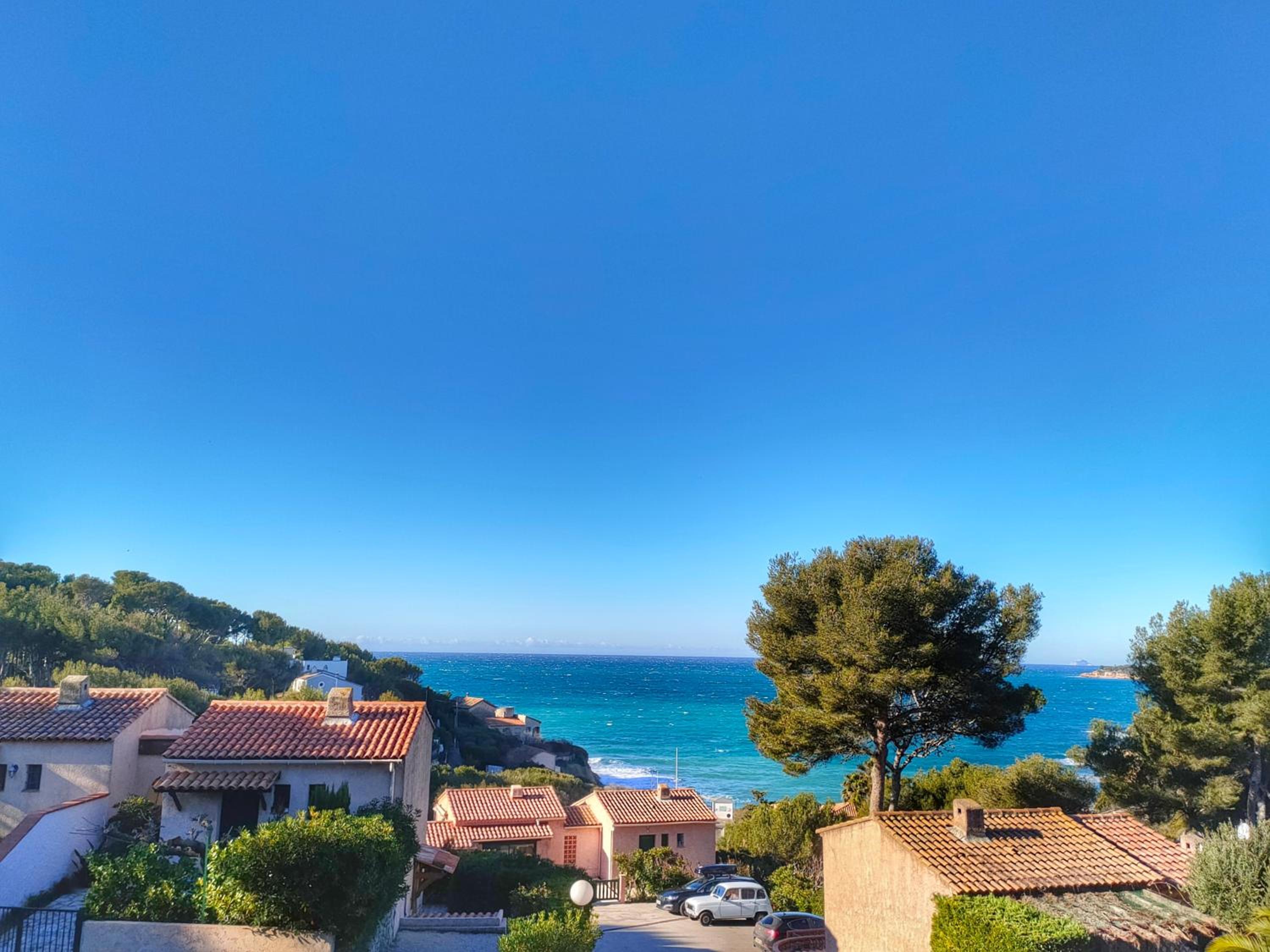 Appartement avec terrasse vue mer, proximité plage, place parking, photo 22