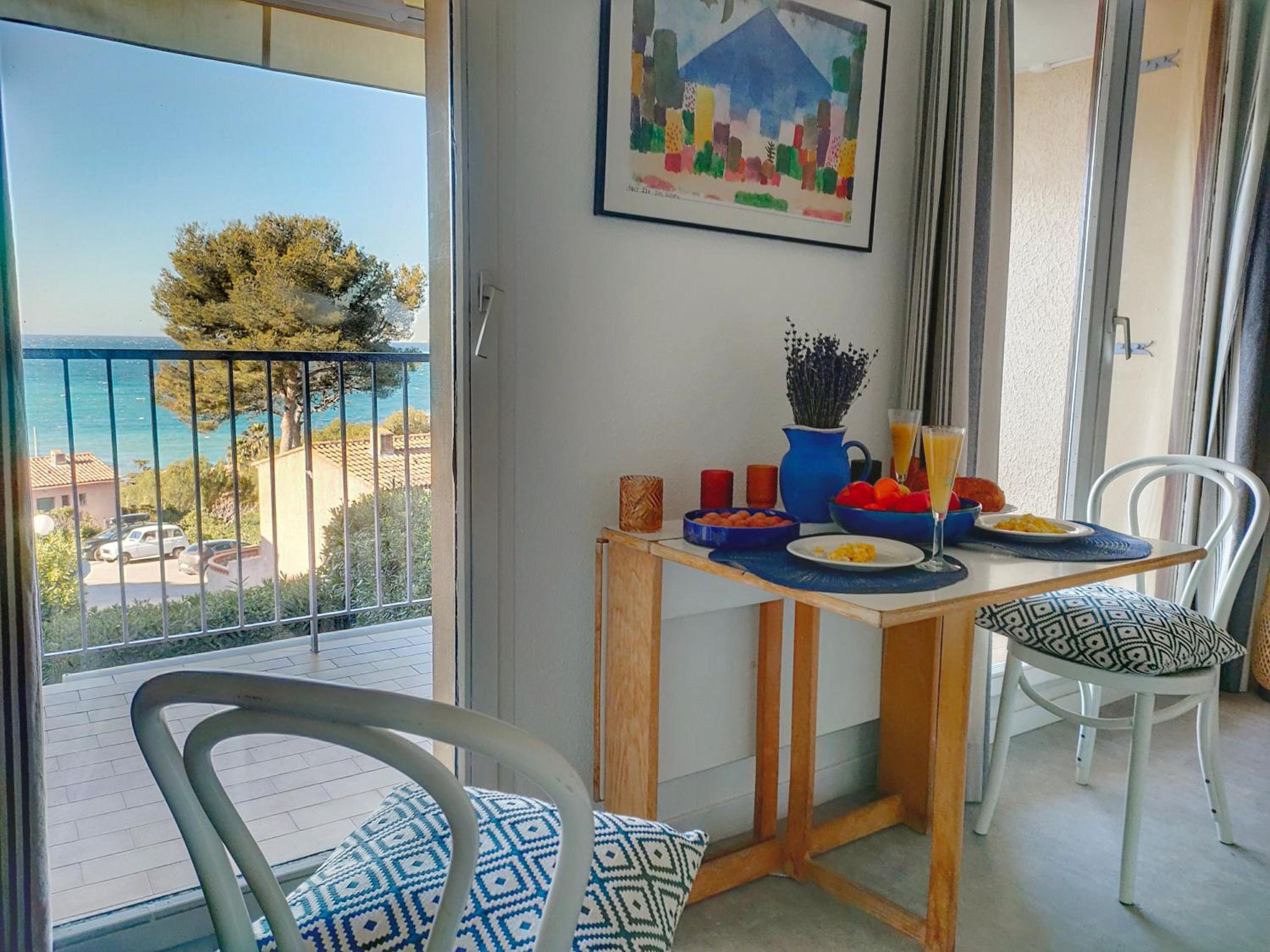 Appartement avec terrasse vue mer, proximité plage, place parking, photo 2