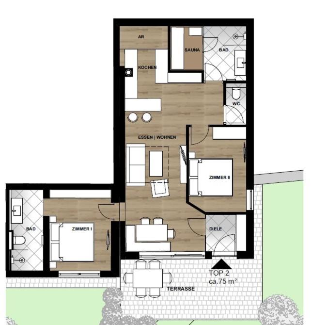 Appartement Alpenrot view 5