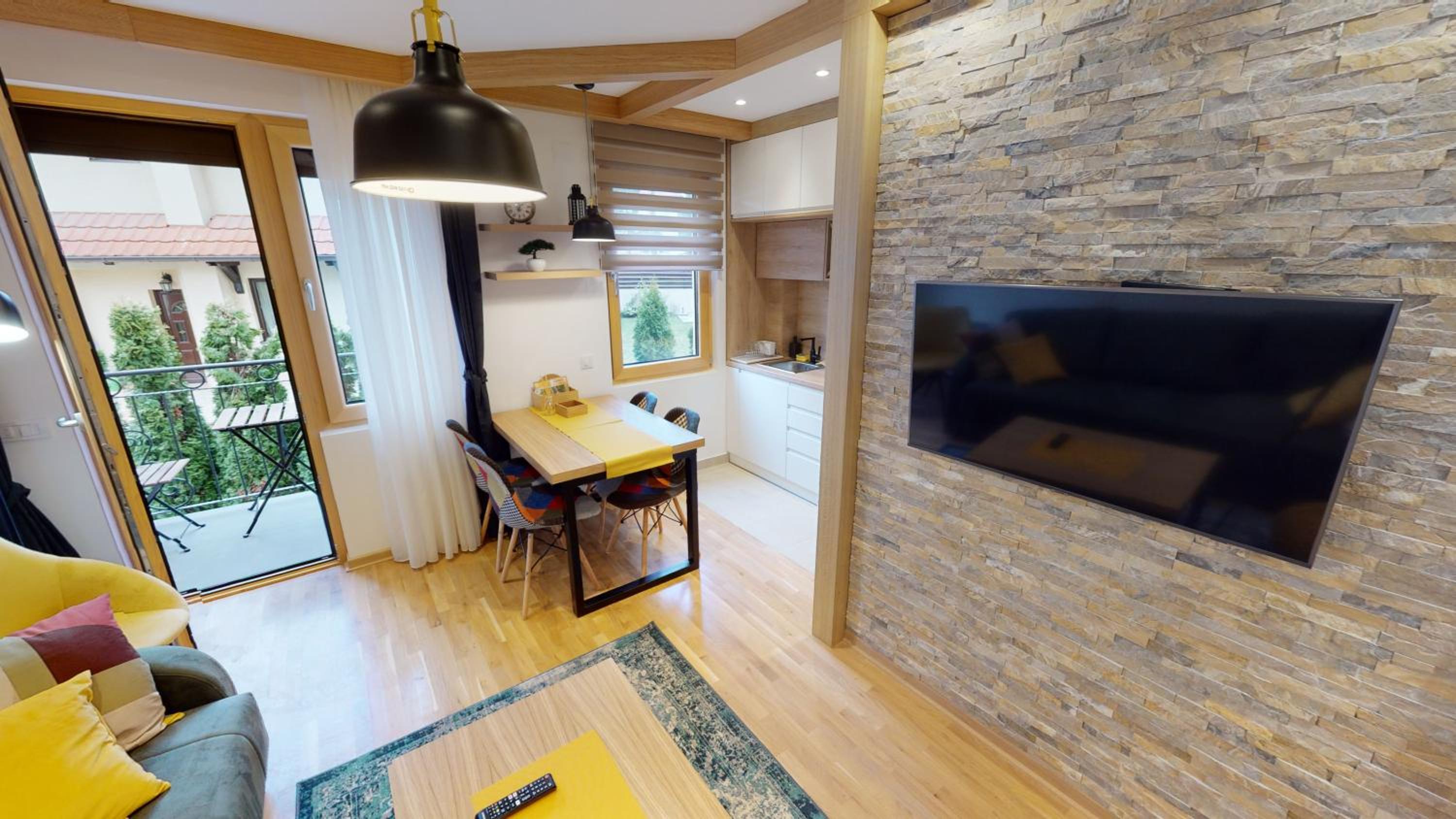 Wooden Corner Apartment view 2