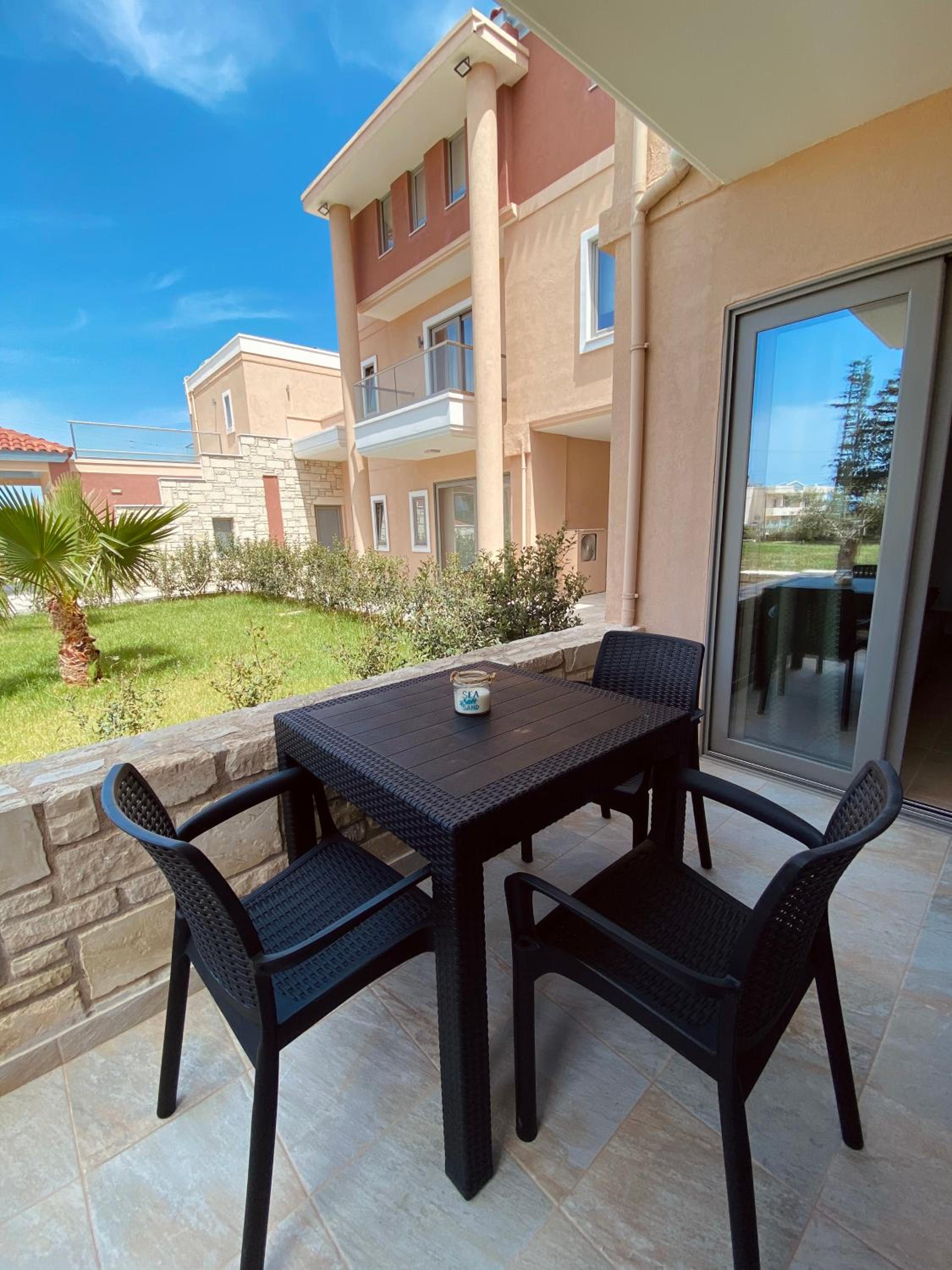 outdoor BBQ area
