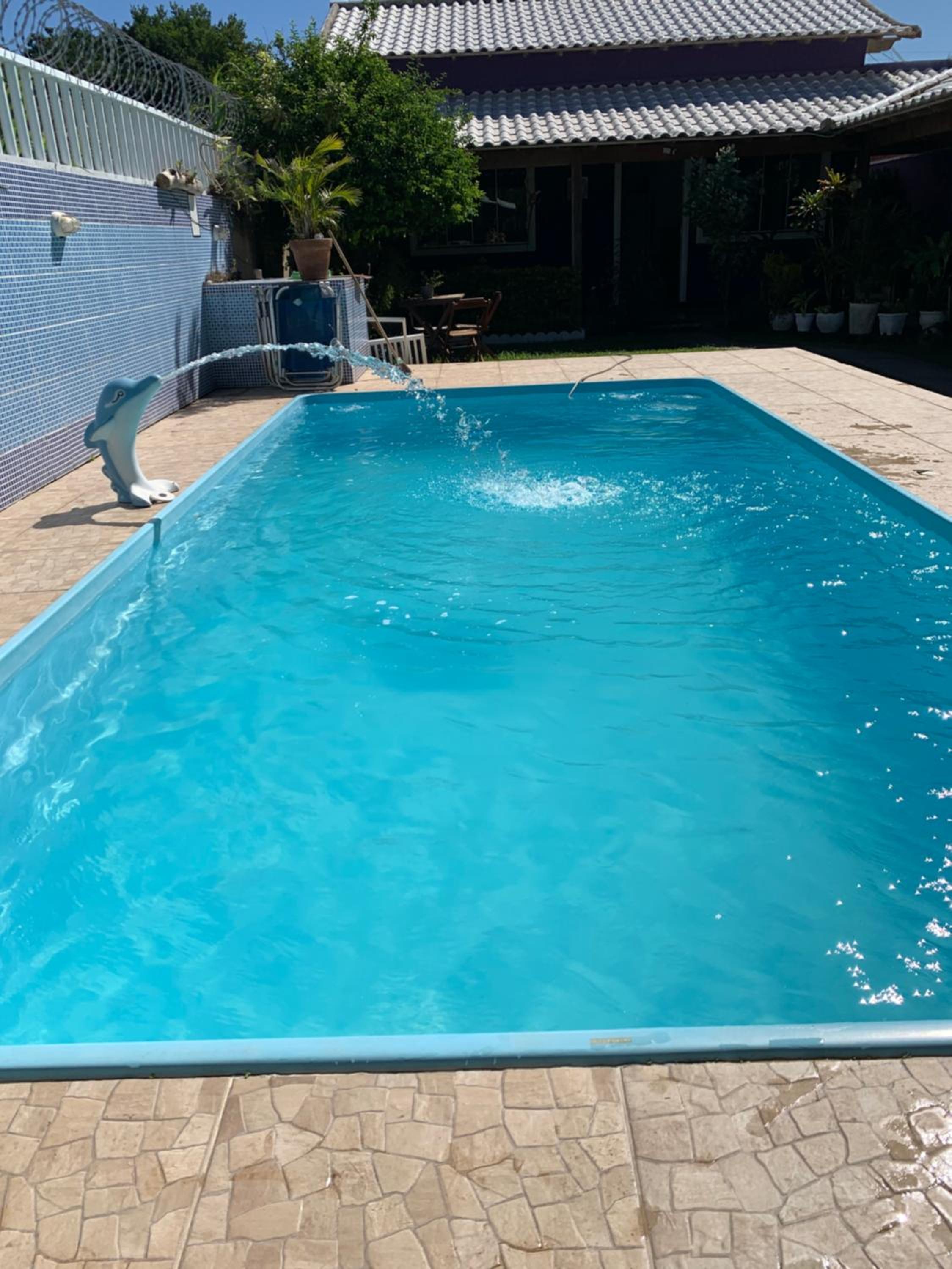 Casa da piscina