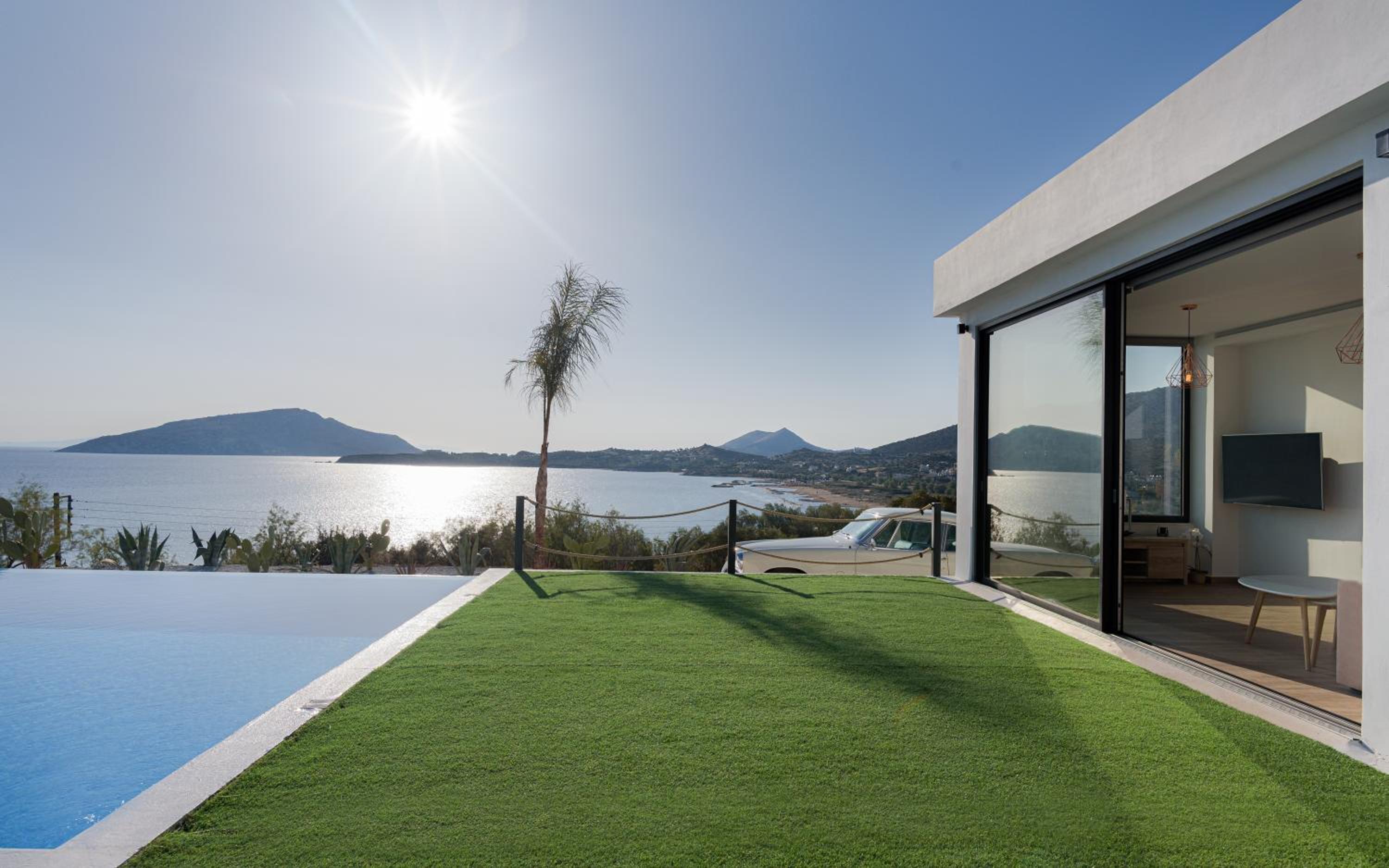 Sounio Black Villa view 5