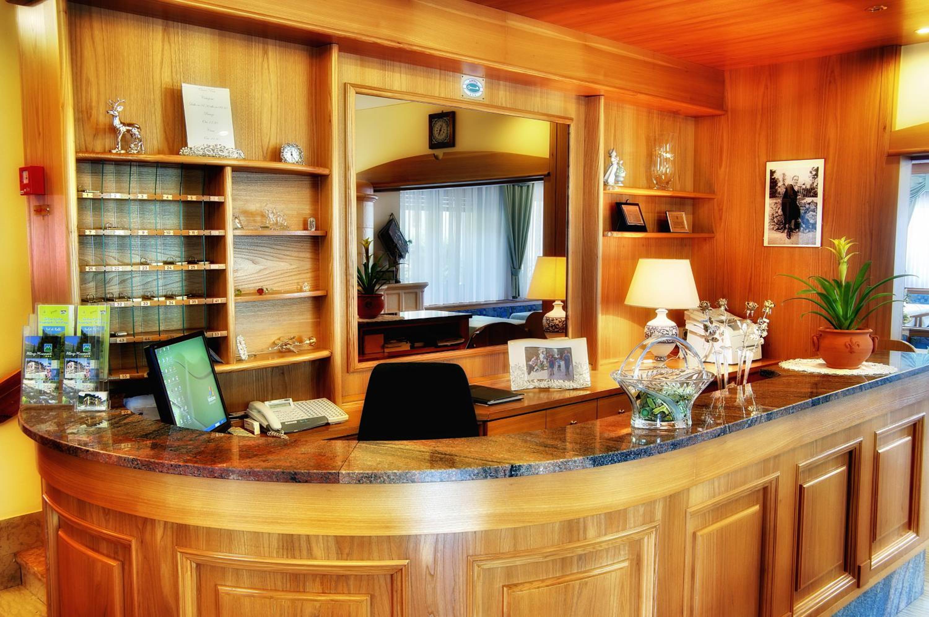 hotel reception