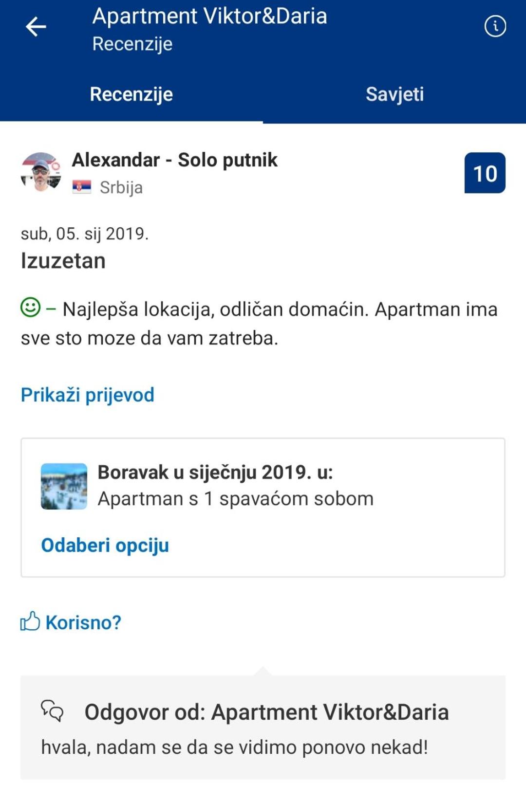 Apartman Viktor&Daria
