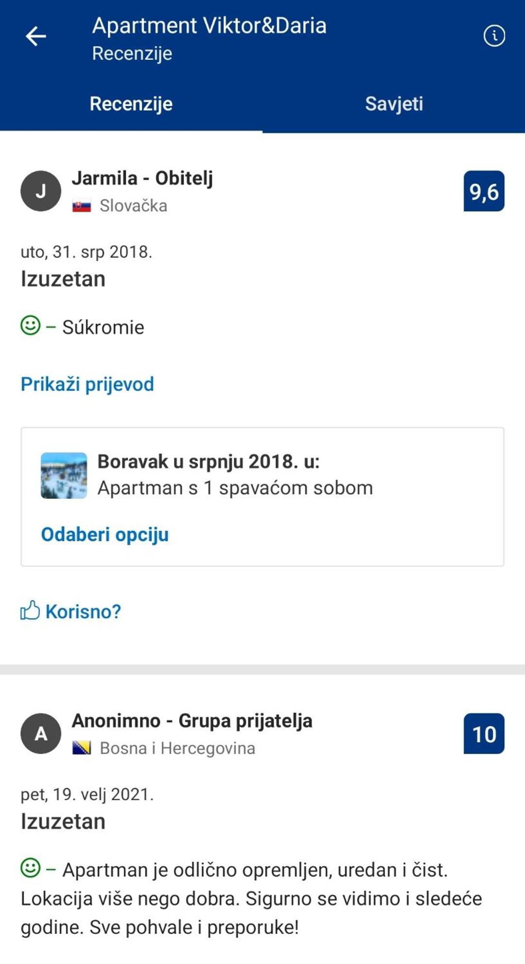 Apartman Viktor&Daria