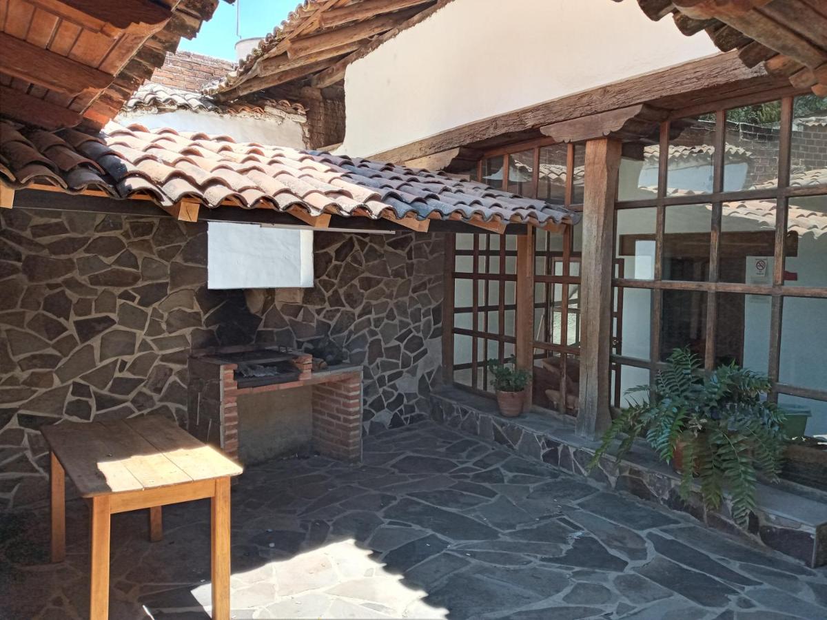 outdoor BBQ area
