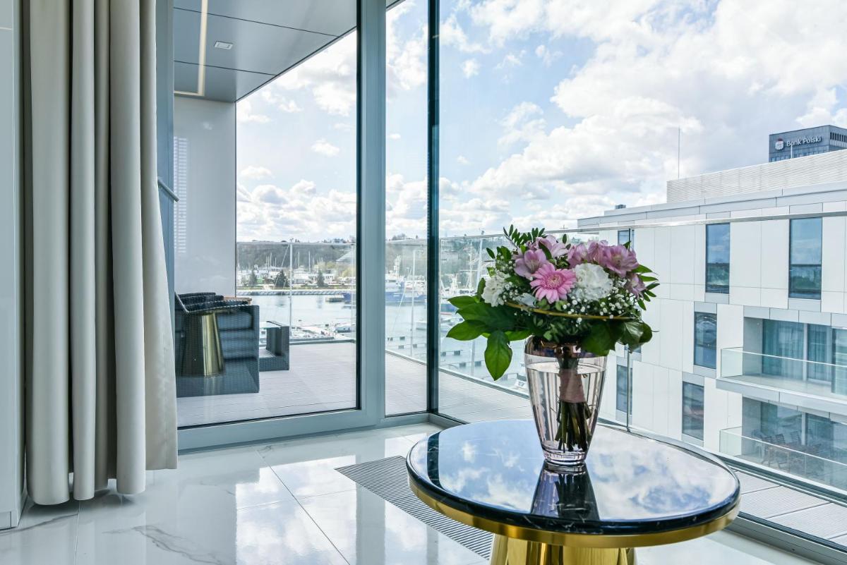 Apartament Faltom Gdynia Yacht Park view 4