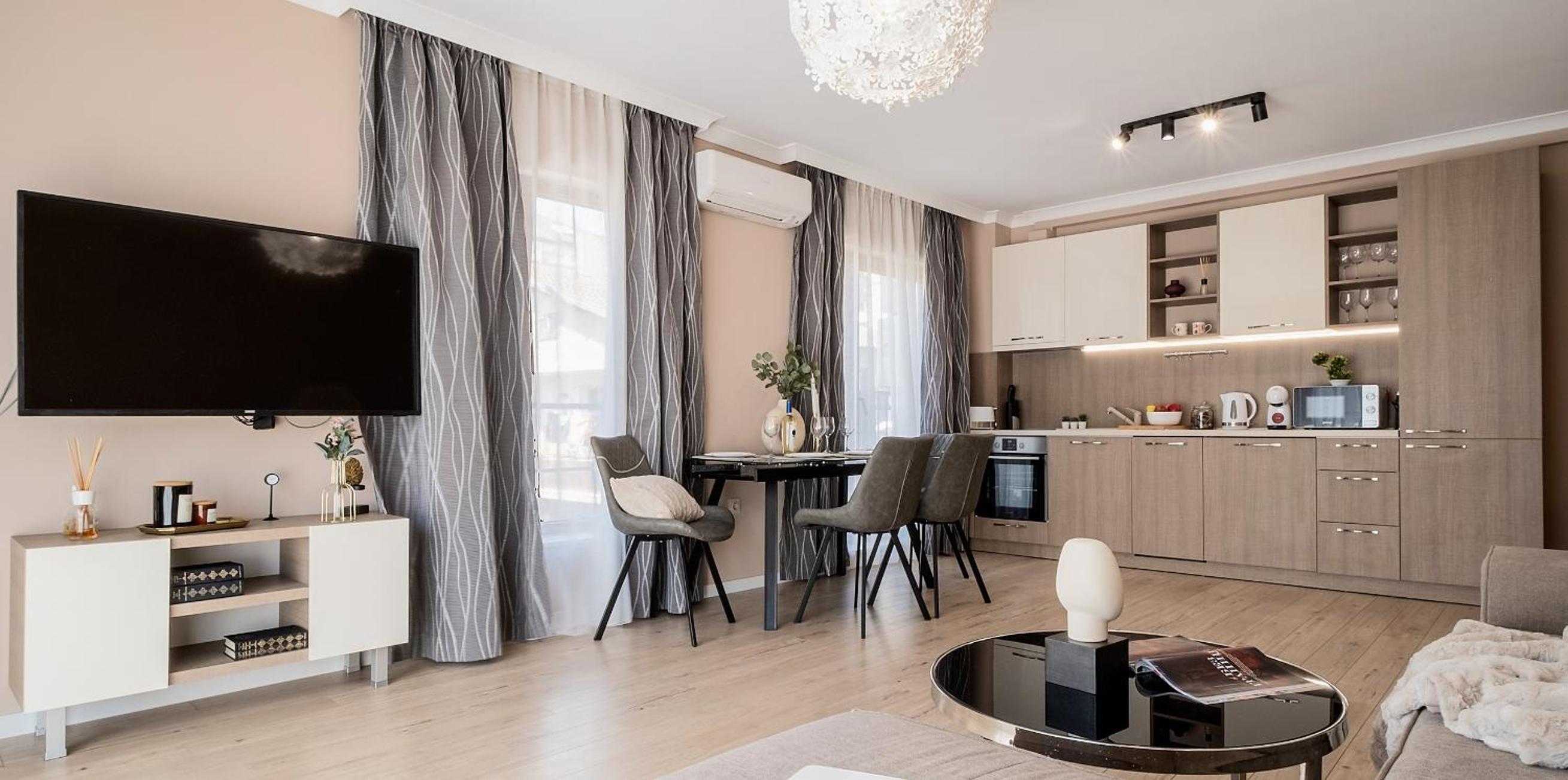 Comfy luxury center apartment view 5