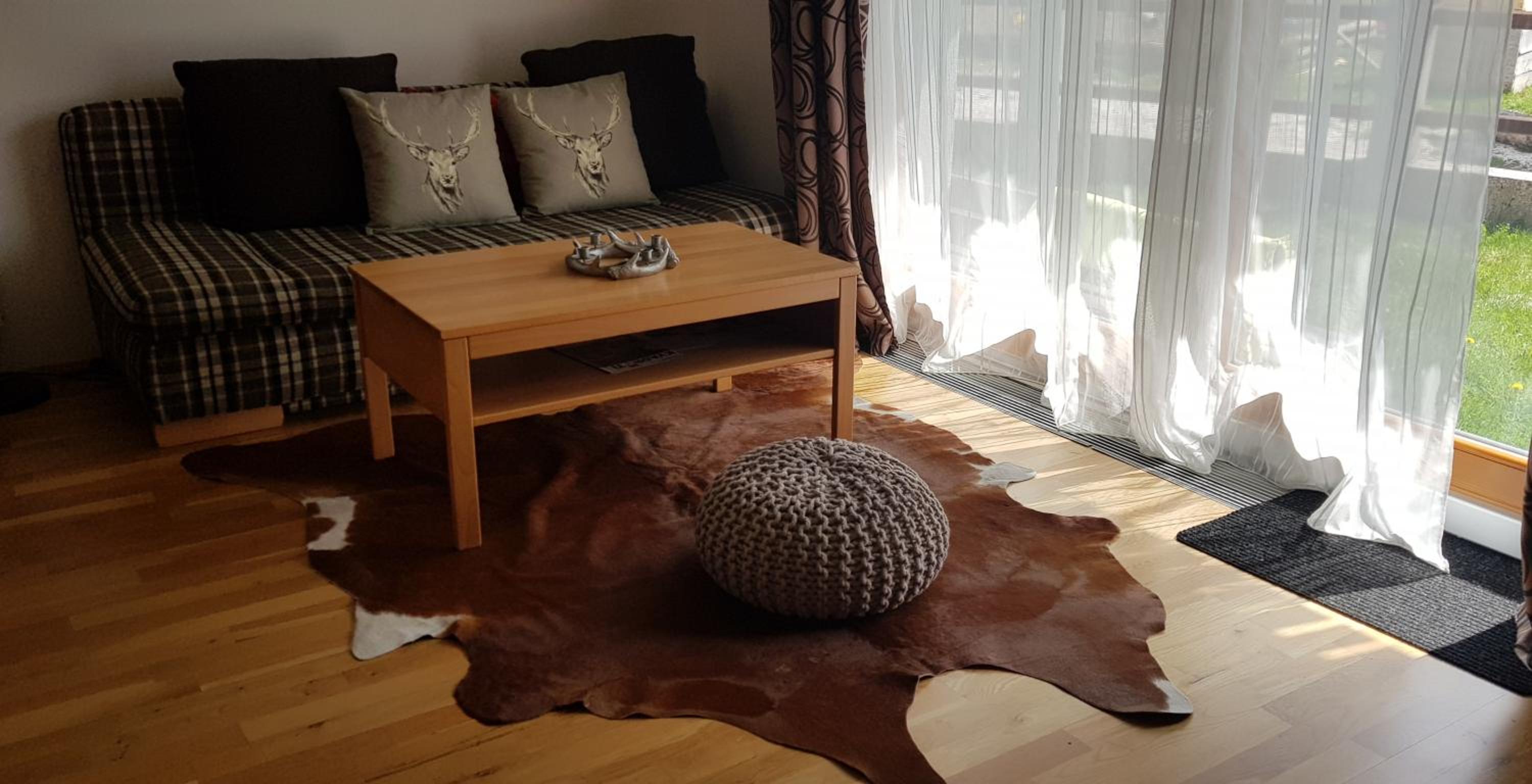Mountain peaks Apartment with Sauna view 4