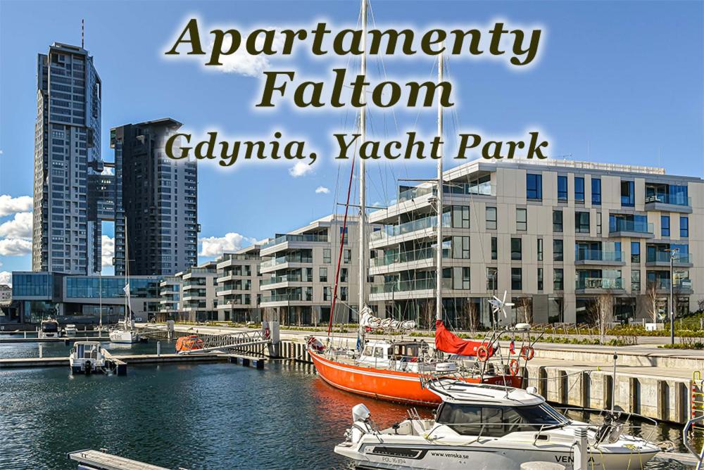 Apartament Faltom Gdynia Yacht Park view 2