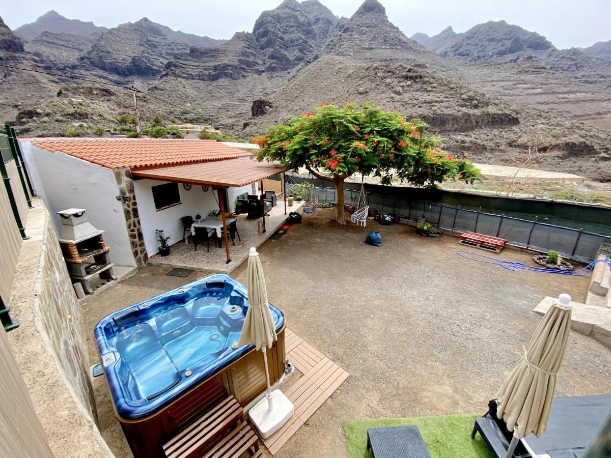 2 bedrooms house with sea view enclosed garden and wifi at Tasartico 4 km away from the beach view 3