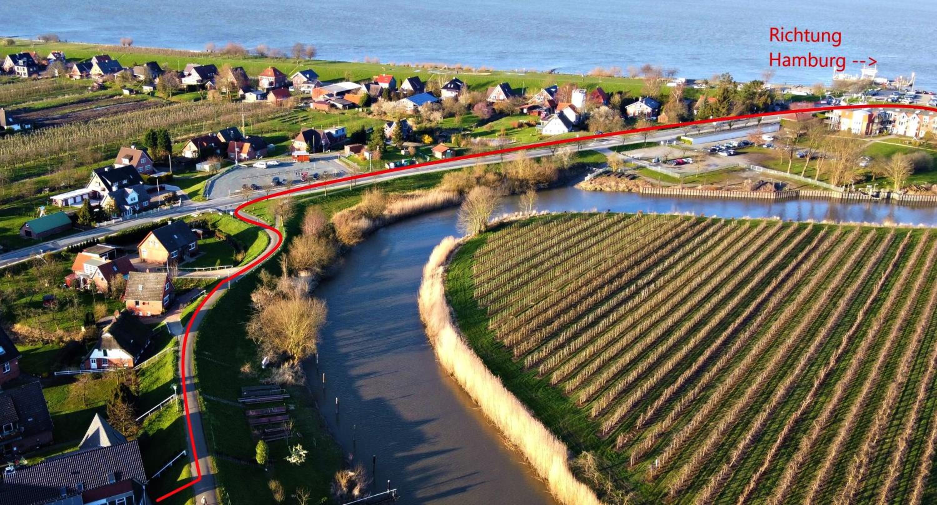Fewo Elbblick im Haus Lühegarten