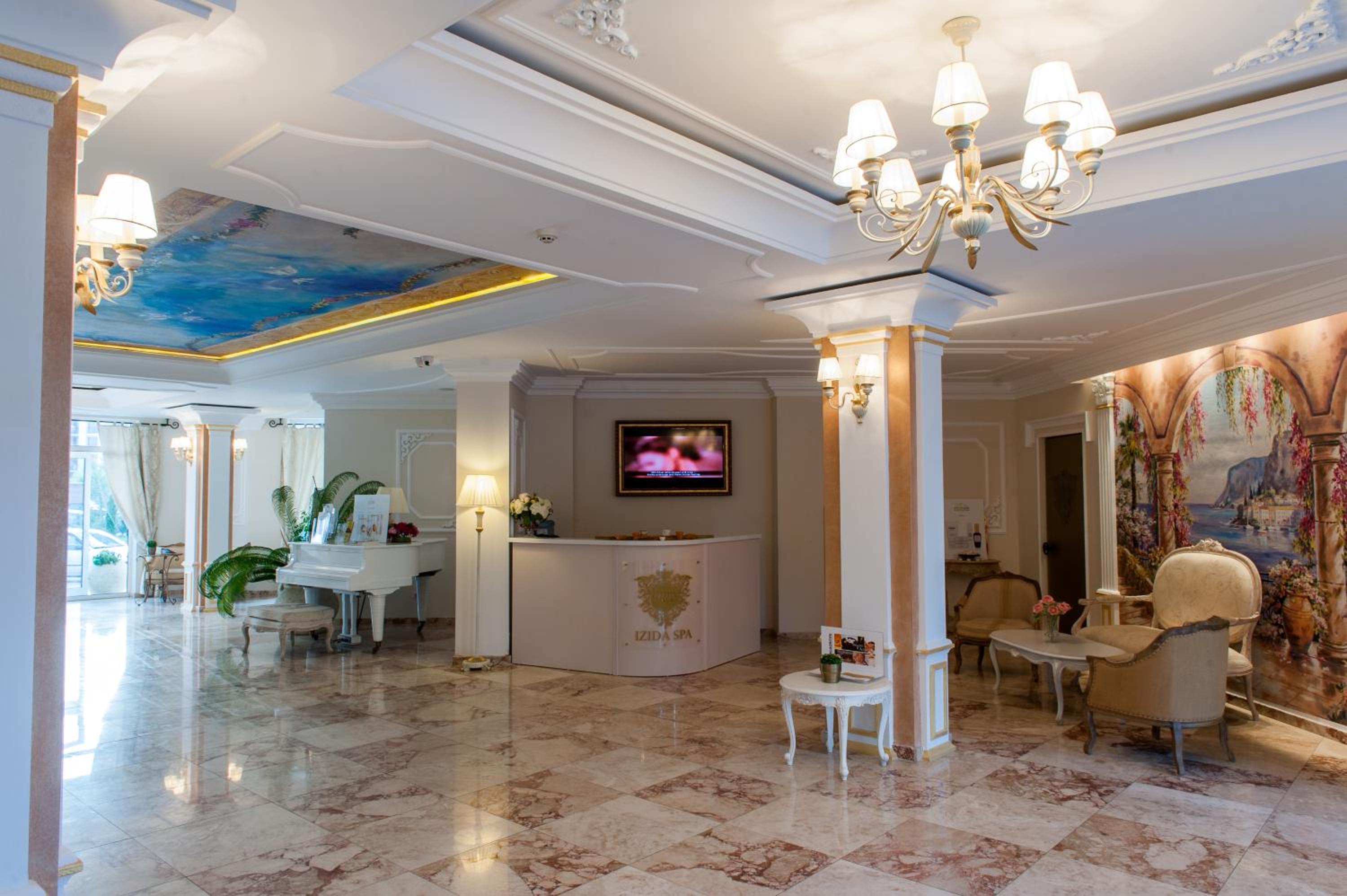 hotel reception