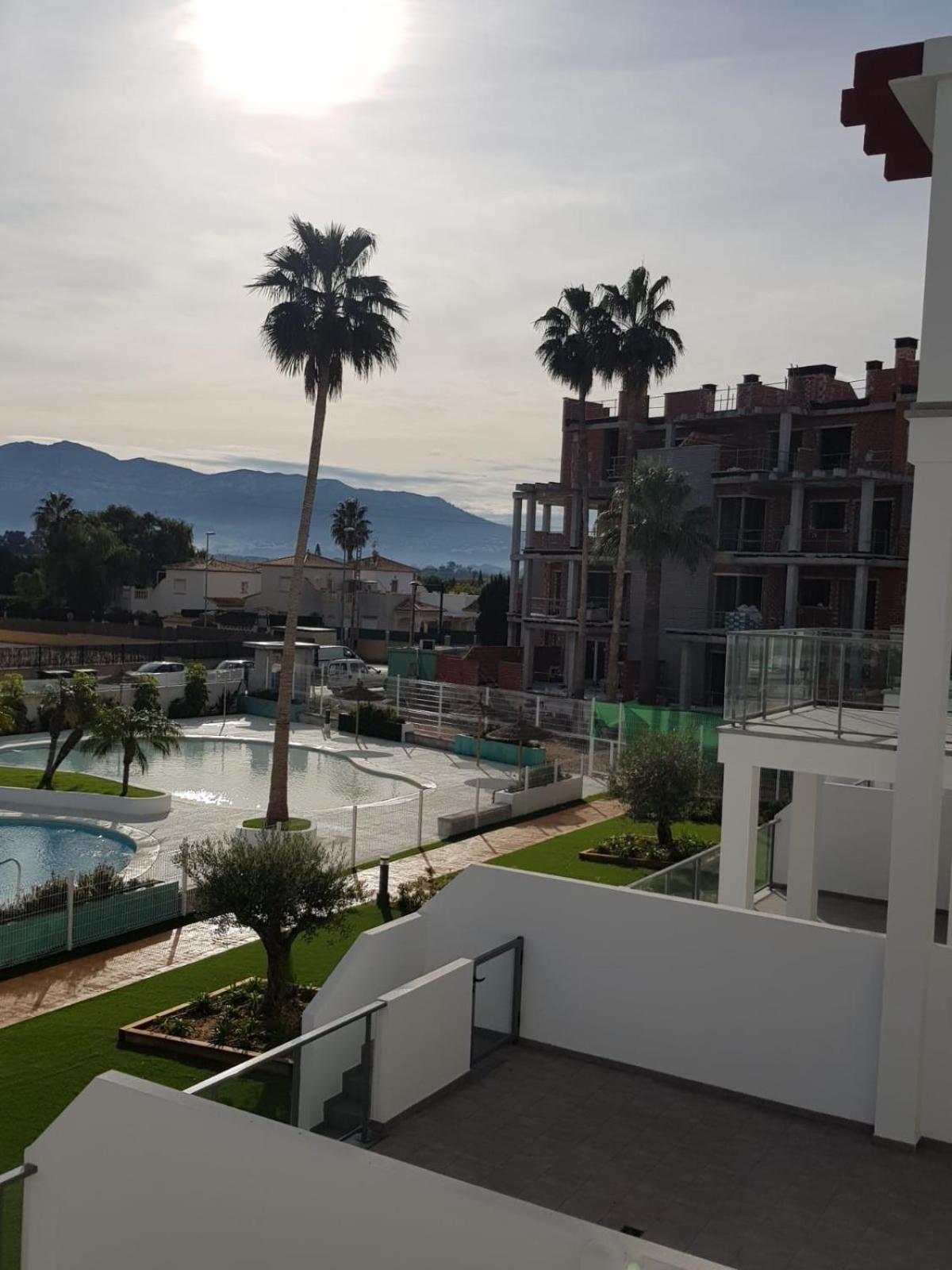 Sunny apartment in Denia with outdoor swimming pool and garage parking place included, 300m from the sandy beach view 4