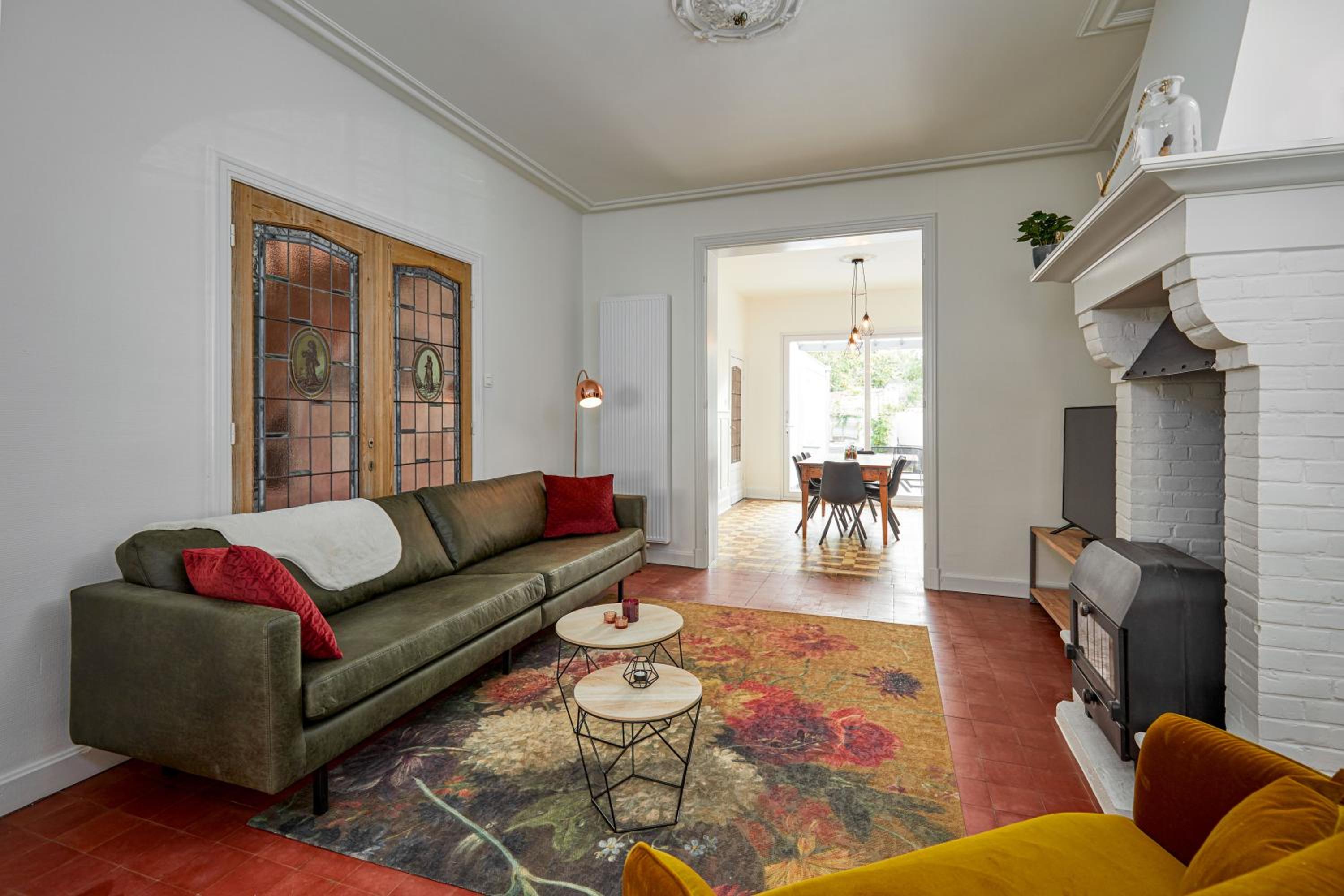 Trendy, authentieke woning met groot terras en tuin