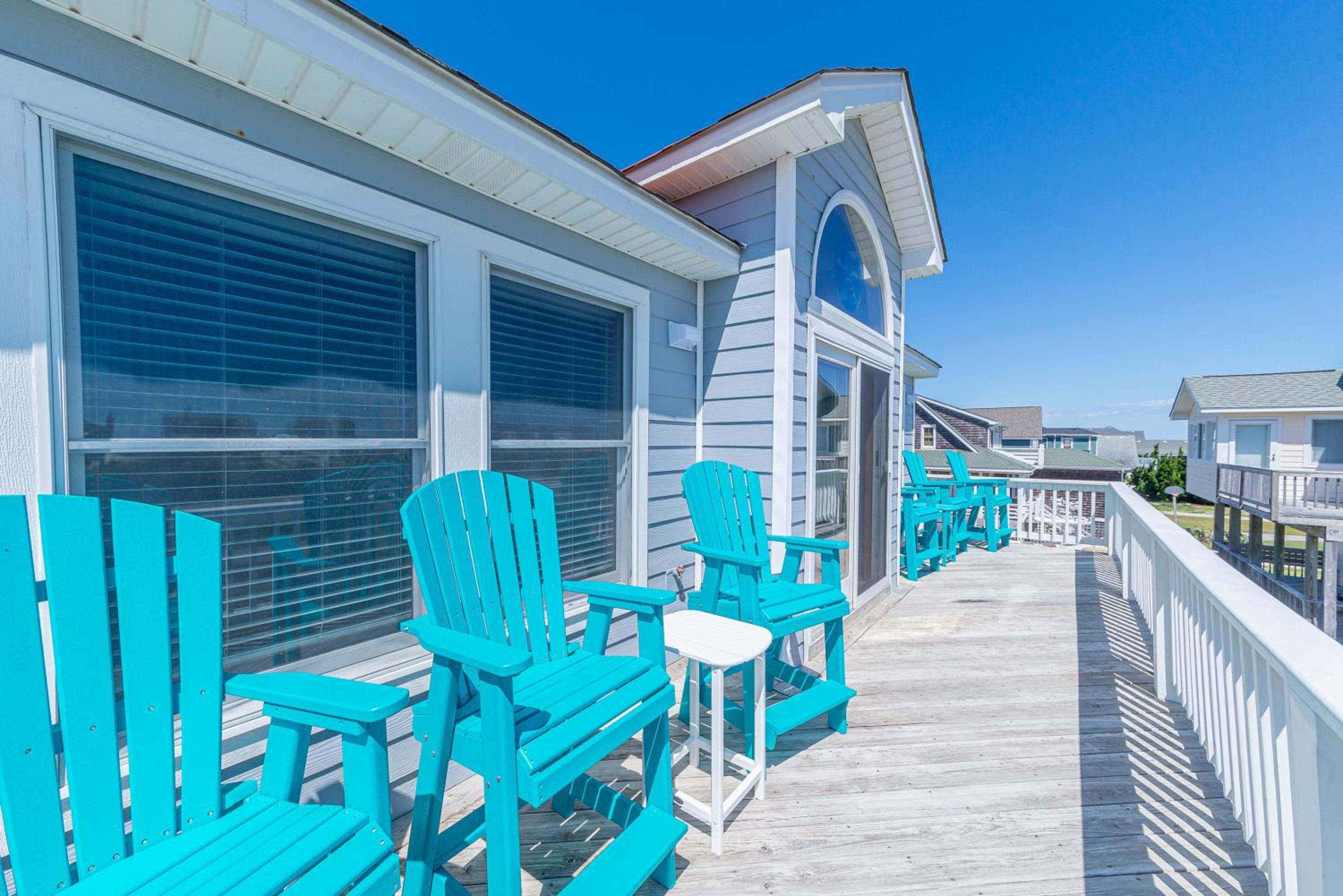 Mystic Memories - S Nags Head MP 19, Ocean View, Beach 80 Yds, Pool, Hot Tub, Close to Pier